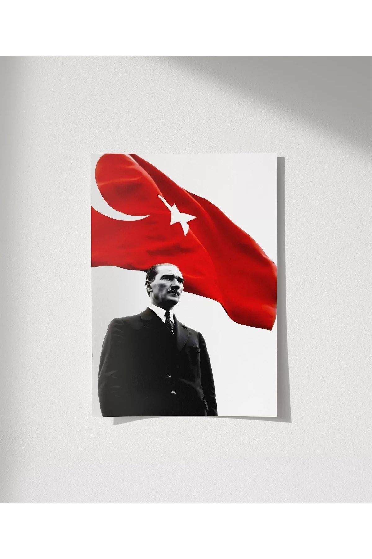 VOGLOO Çerçevesiz Poster Cumhuriyetin Işığı
