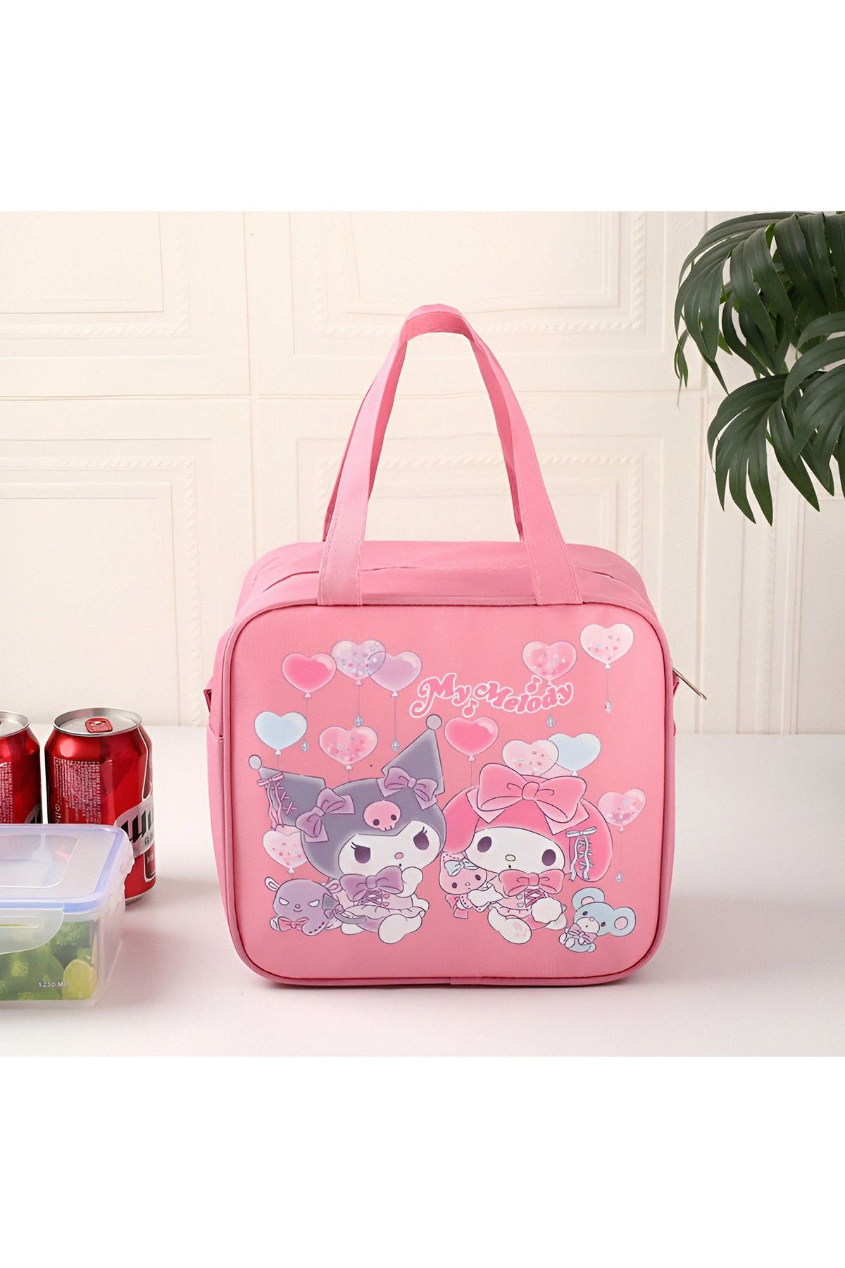 KumOziShop Sanrio Kuromi My Melody Cinnamoroll Termal Beslenme Çantası