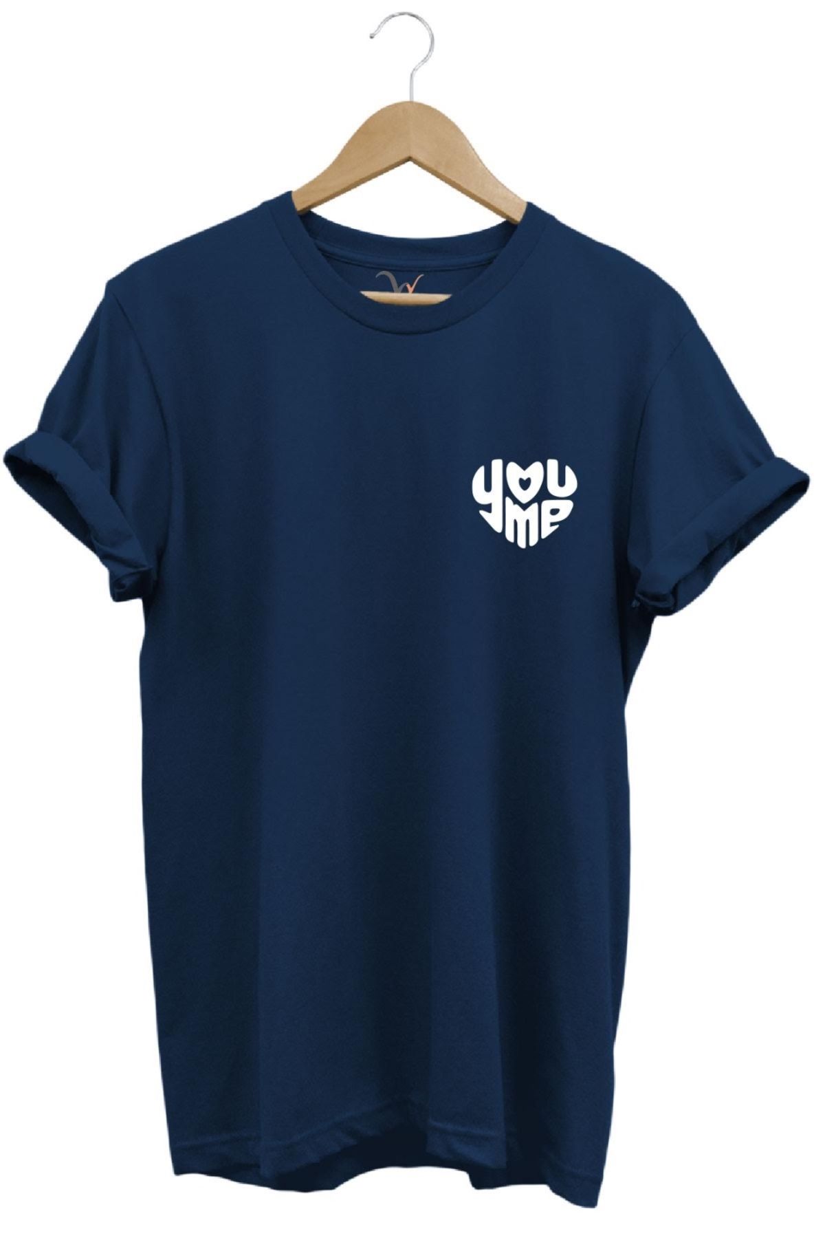 MODA Minimalist Unisex %100 Pamuk Bisiklet Yaka Basic T-shirt