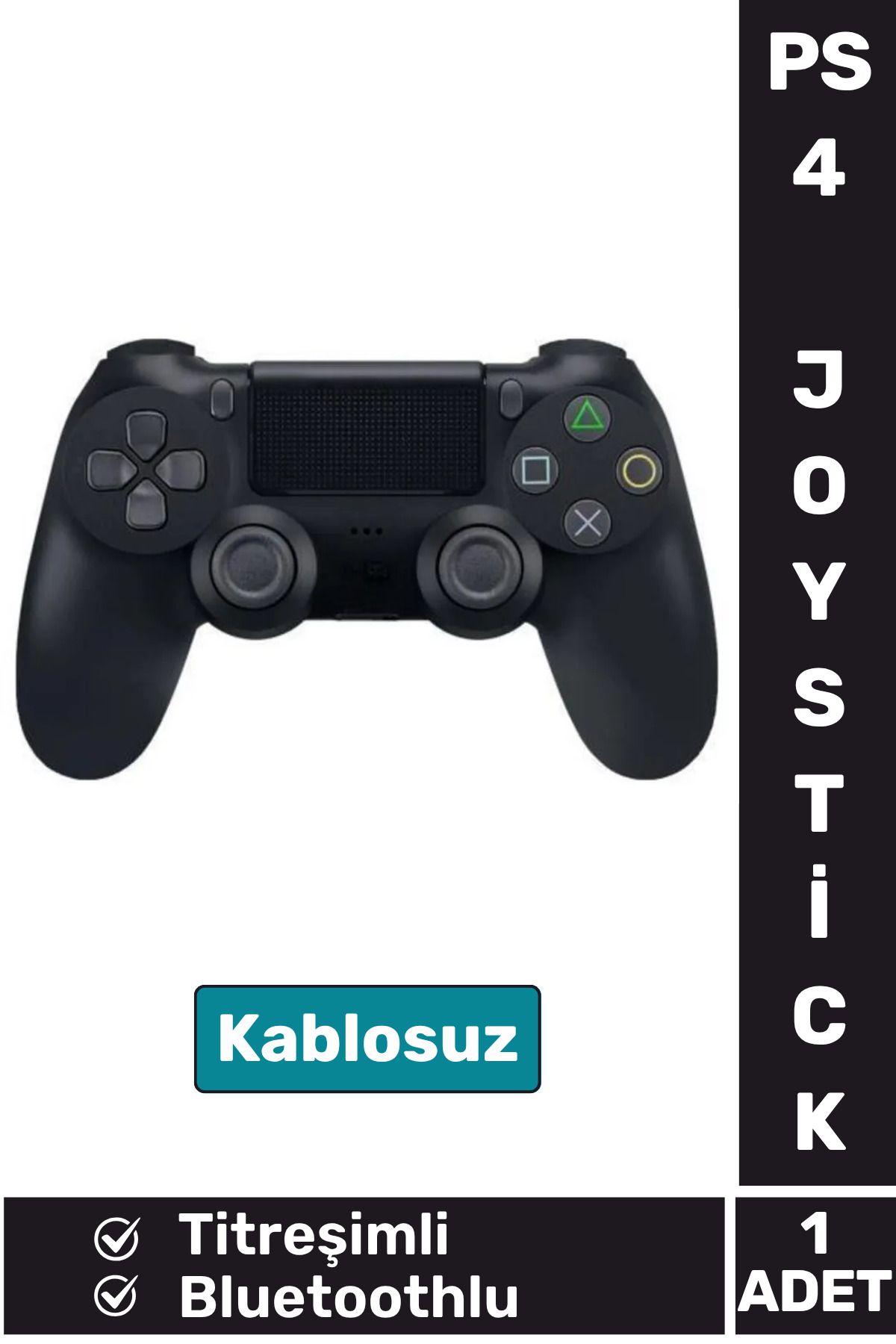 Wintoup Premium Doubleshock 4 Kablosuz Titreşimli PS 4 / PC Uyumlu Playstation 4 Wireless Joystick Oyun Kolu