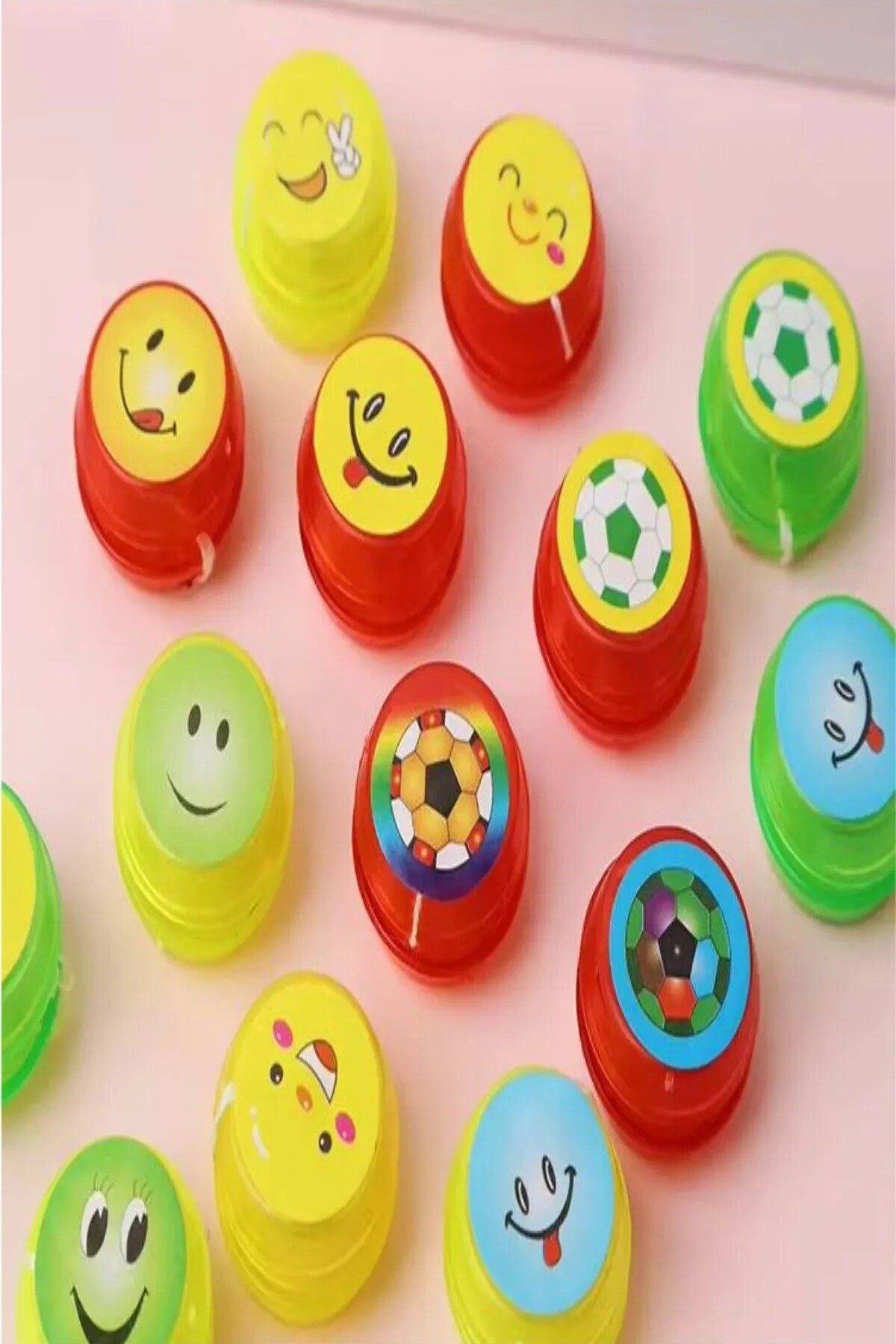 Bundeba 10 Adet Plastik Emoji Yoyo Oyuncak Karne Hediyesi Özel Gün Çocuklarımıza Doğum Günü Hediyesi fotoğrafı 3 (önizleme)