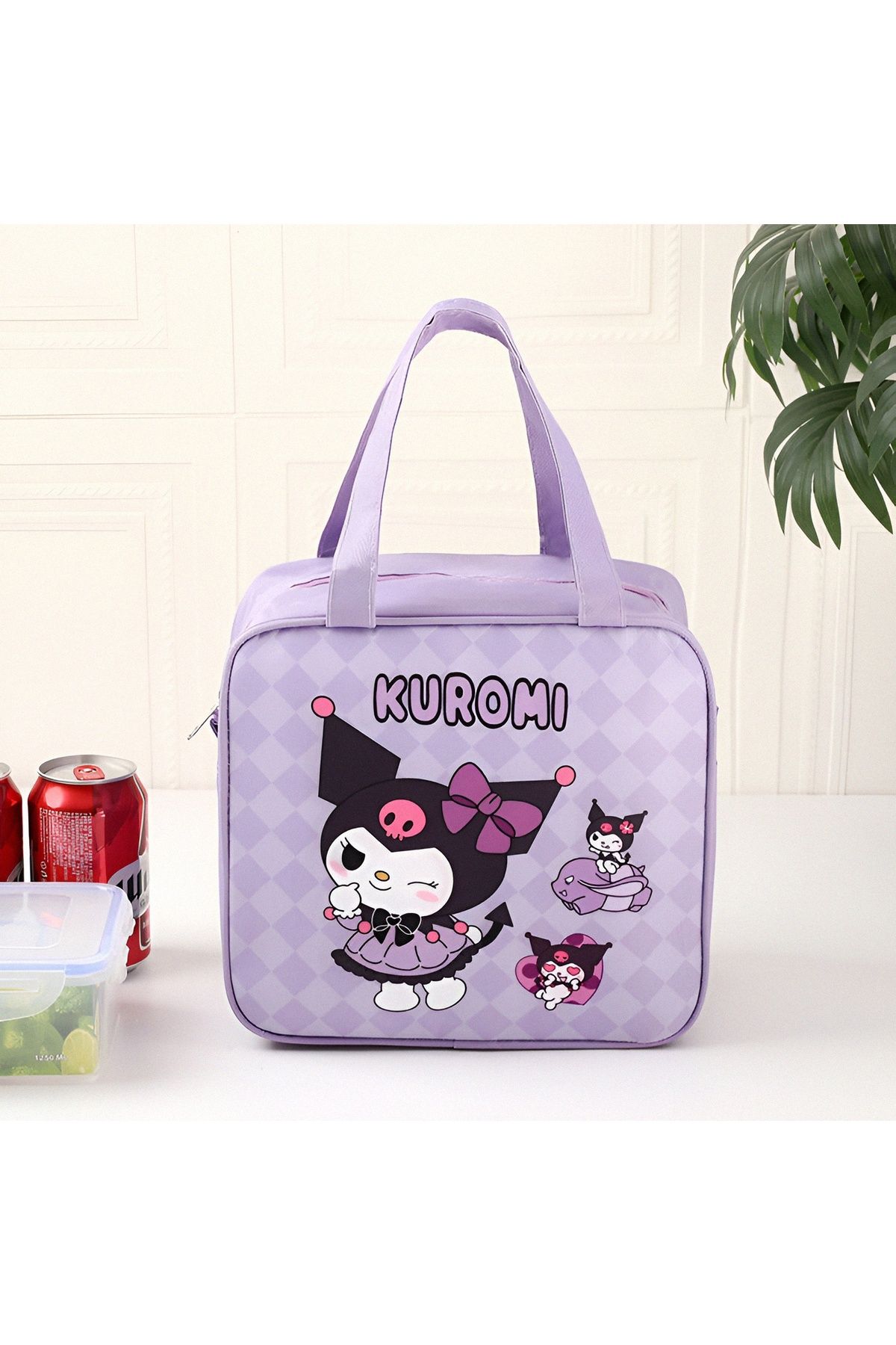 KumOziShop Sanrio Kuromi My Melody Cinnamoroll Termal Beslenme Çantası