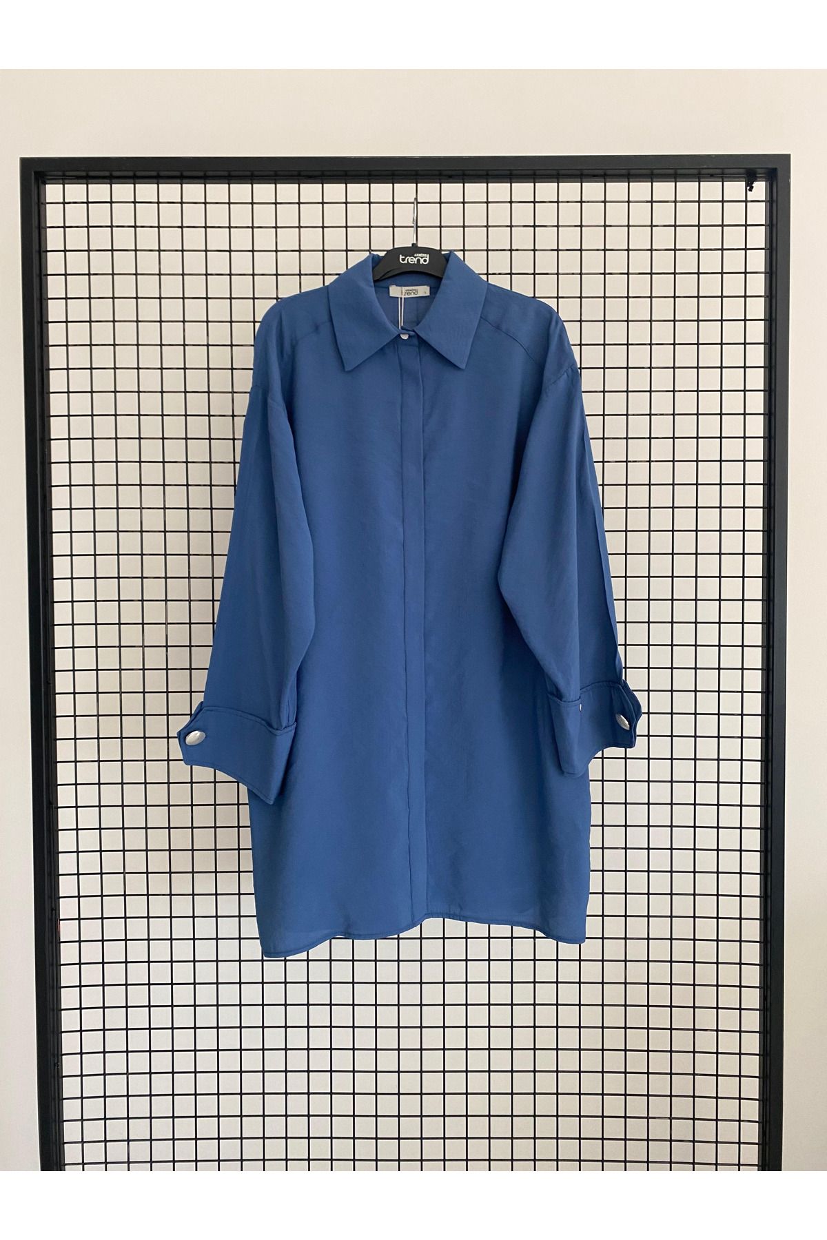 Armine Trend Gizli Düğmeli Tunik MODAAYKA 25DSB4106
