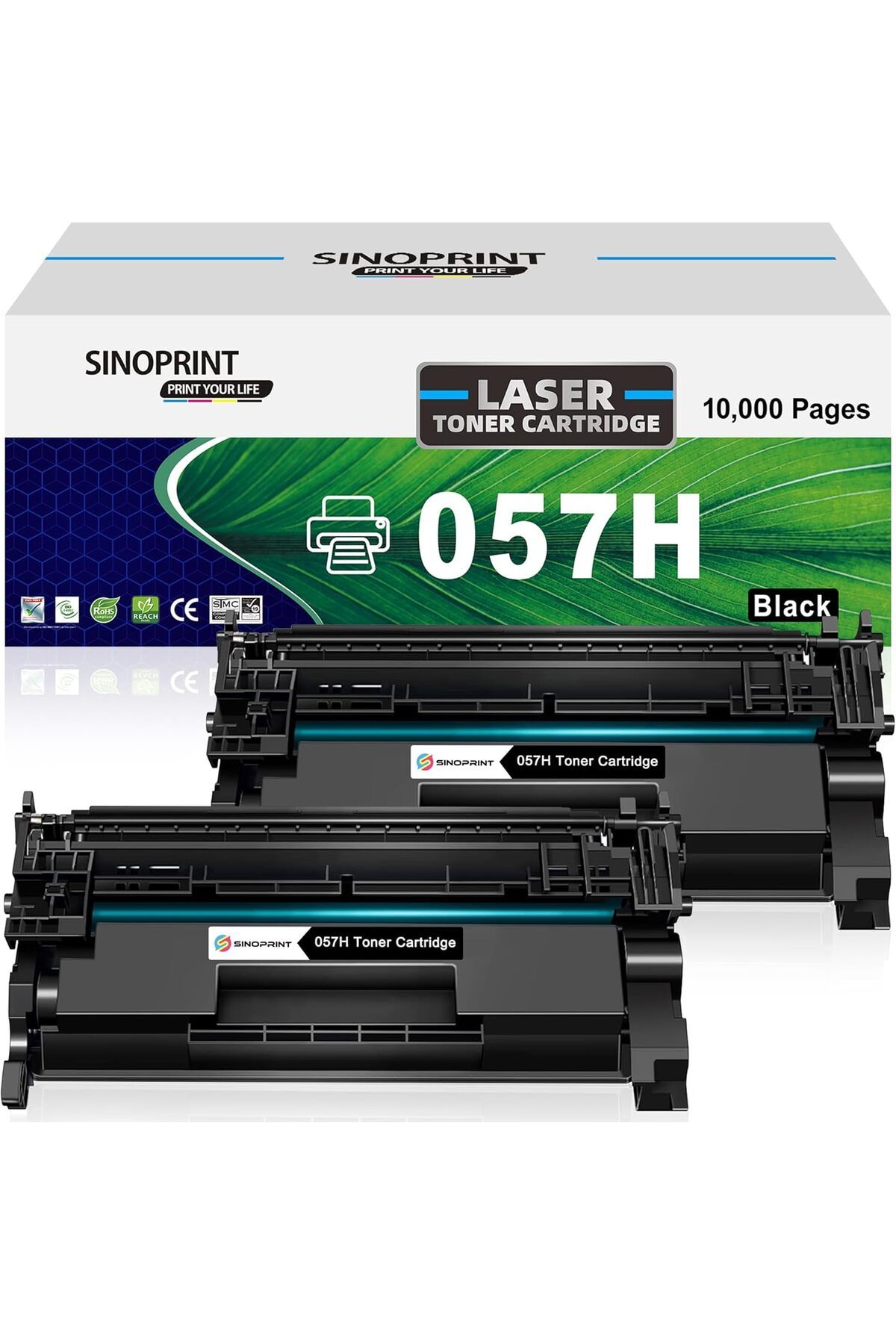 Canon ÇİPSİZ MF449dw MF448dw MF455dw MF445dw LBP228dw LBP226dw lbp227dw LBP236dw Laser Printers 2 Packs