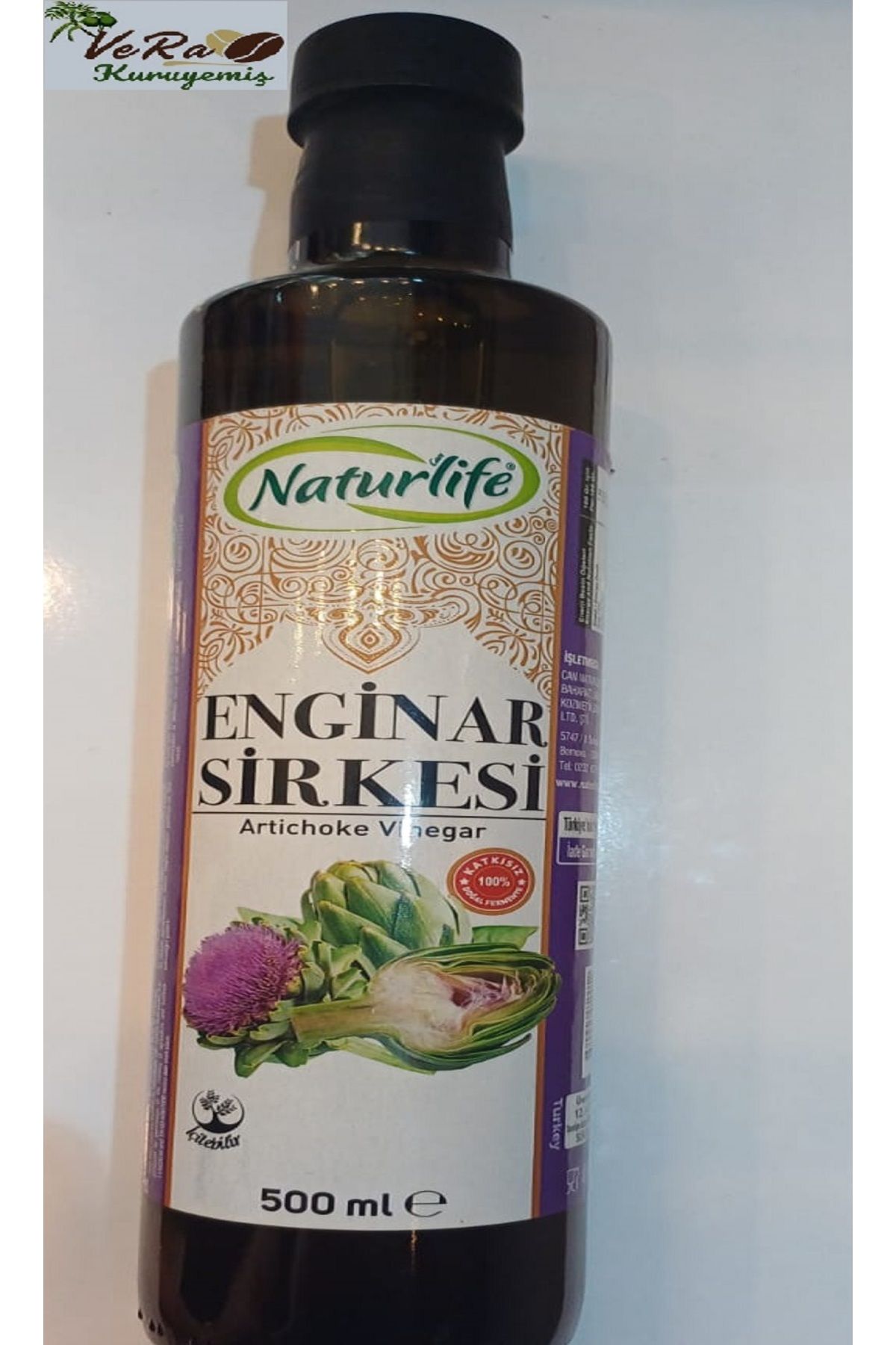 yöresel ENGİNAR SİRKESİ 500 ML