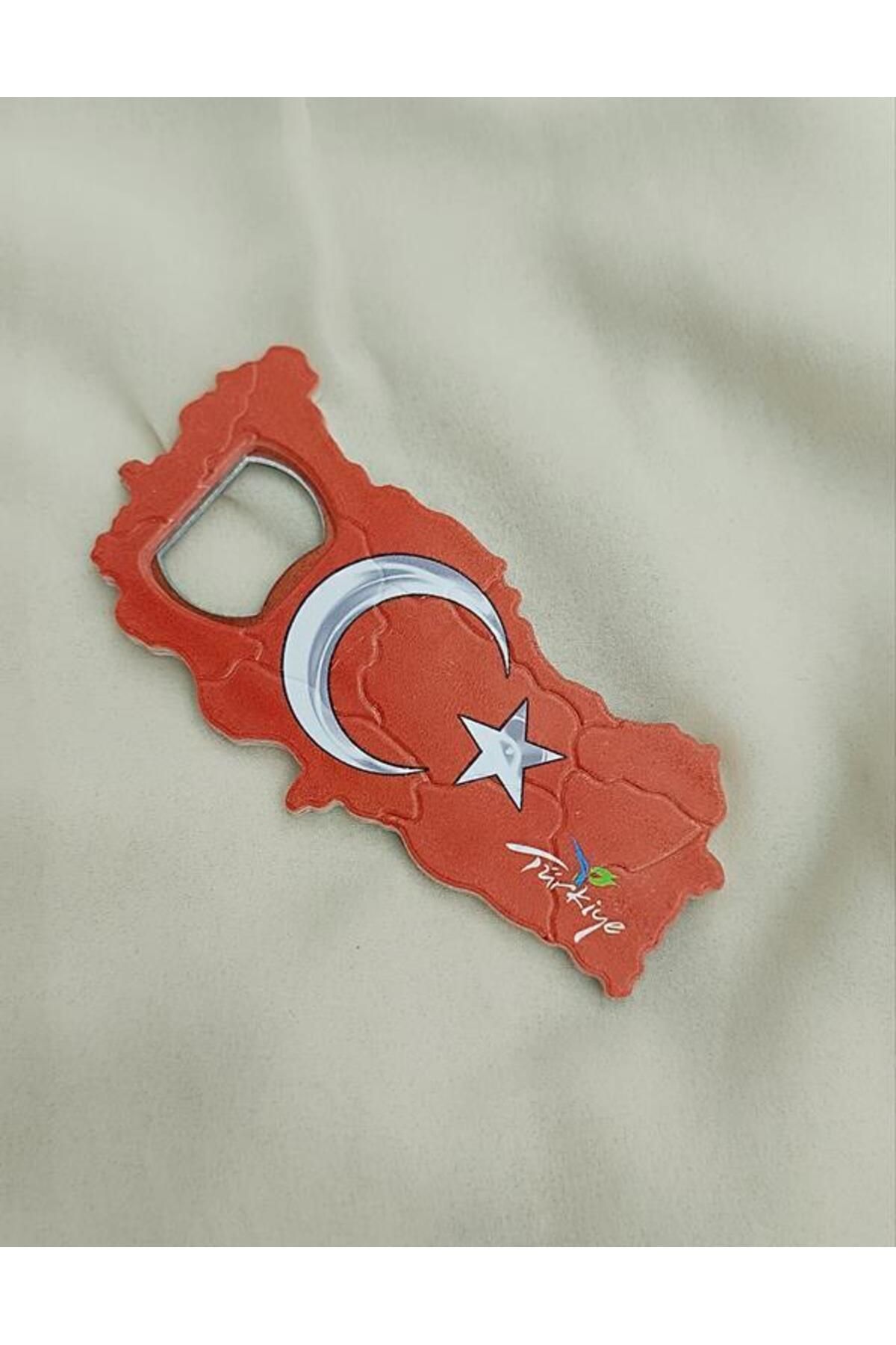 Hd Marketim Magnet Açacak Gazoz Şişe Açacağı Mıknatıslı Buzdolabı Süsü Türk Bayrak Model