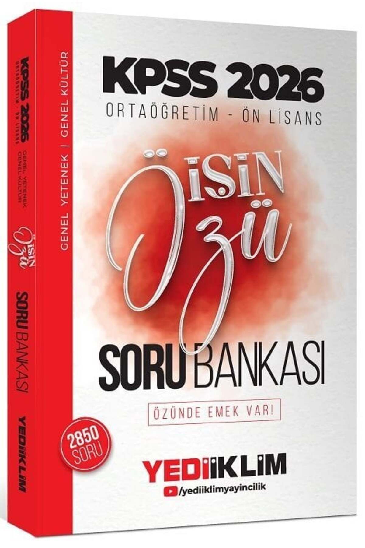 Garantör Akademi Yediiklim 2026 Baskı KPSS Lise Ortaöğretim Ön Lisans İşin Özü Soru Bankası
