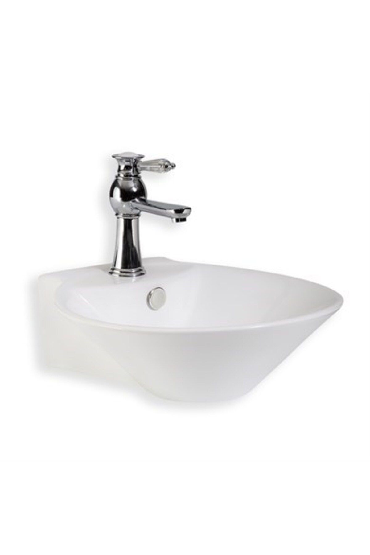 LENA TEZGAH ÜSTÜ ÇANAK LAVABO E-5036 BEYAZ