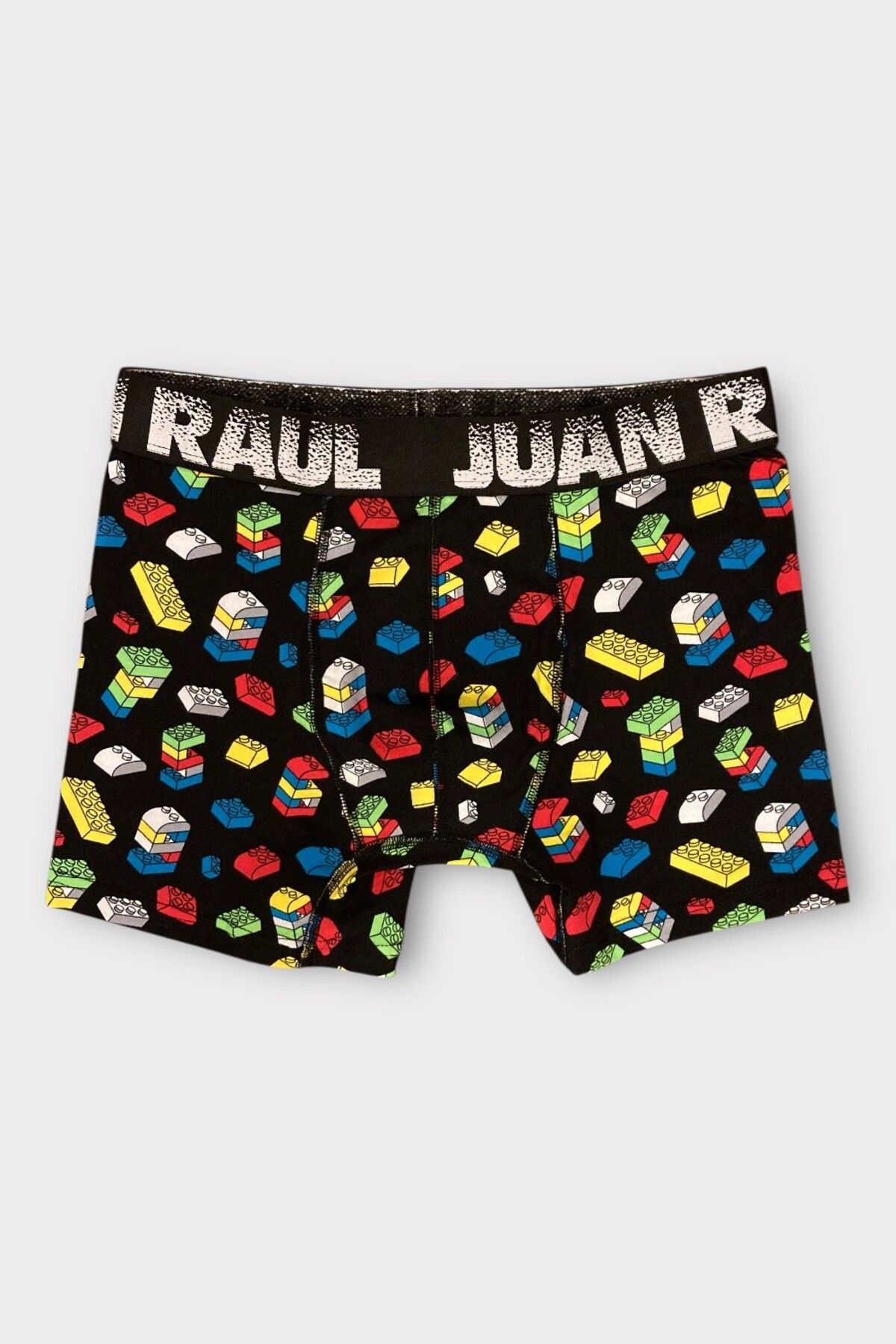 Juan Raul-Soft Boxers with Color Block Print - Db240 2