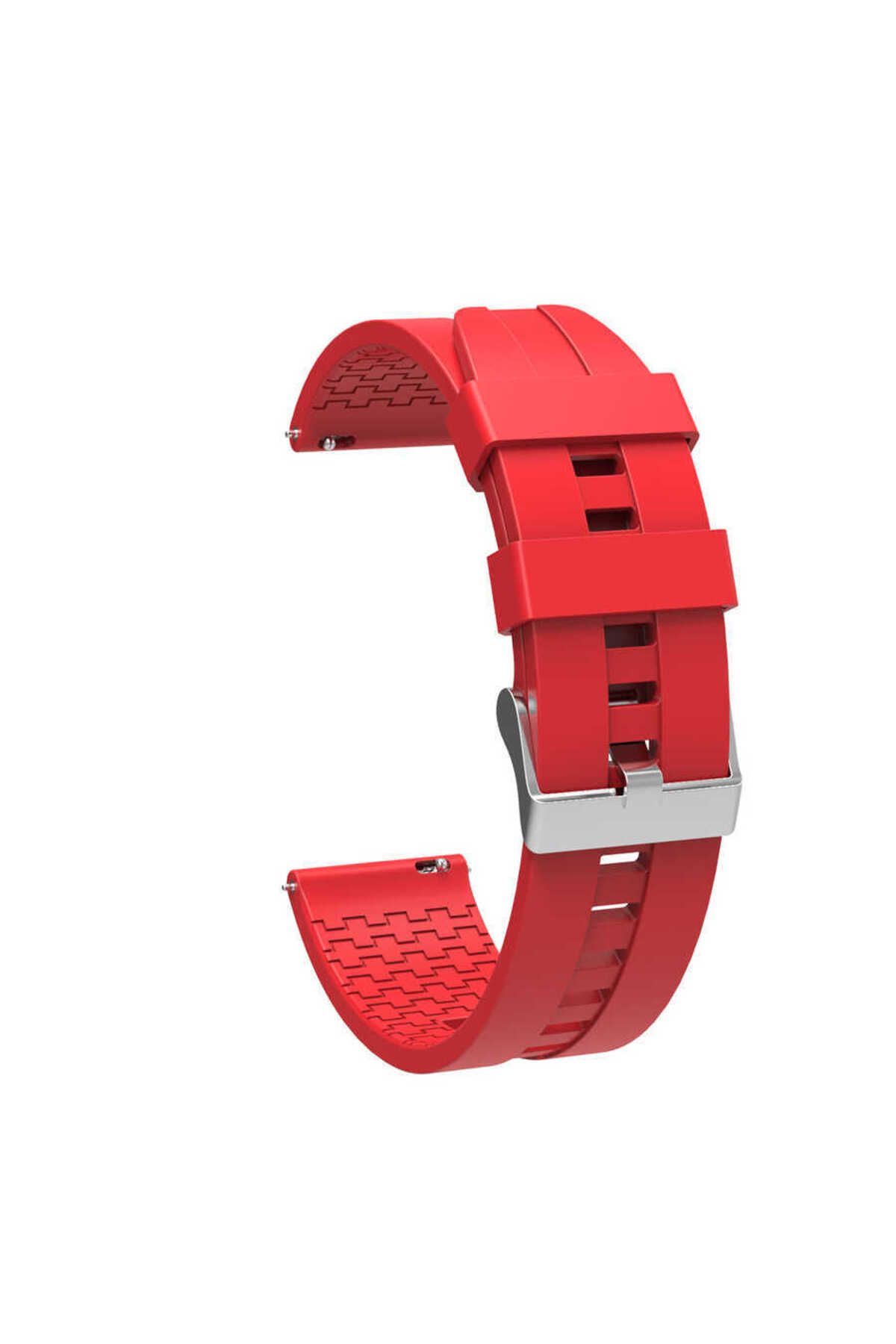 Ummeslem Xiaomi Redmi Watch 5 Active 22 mm KRD-23 22mm için Uyumlu Kayış Kordonu Silikon Kordon