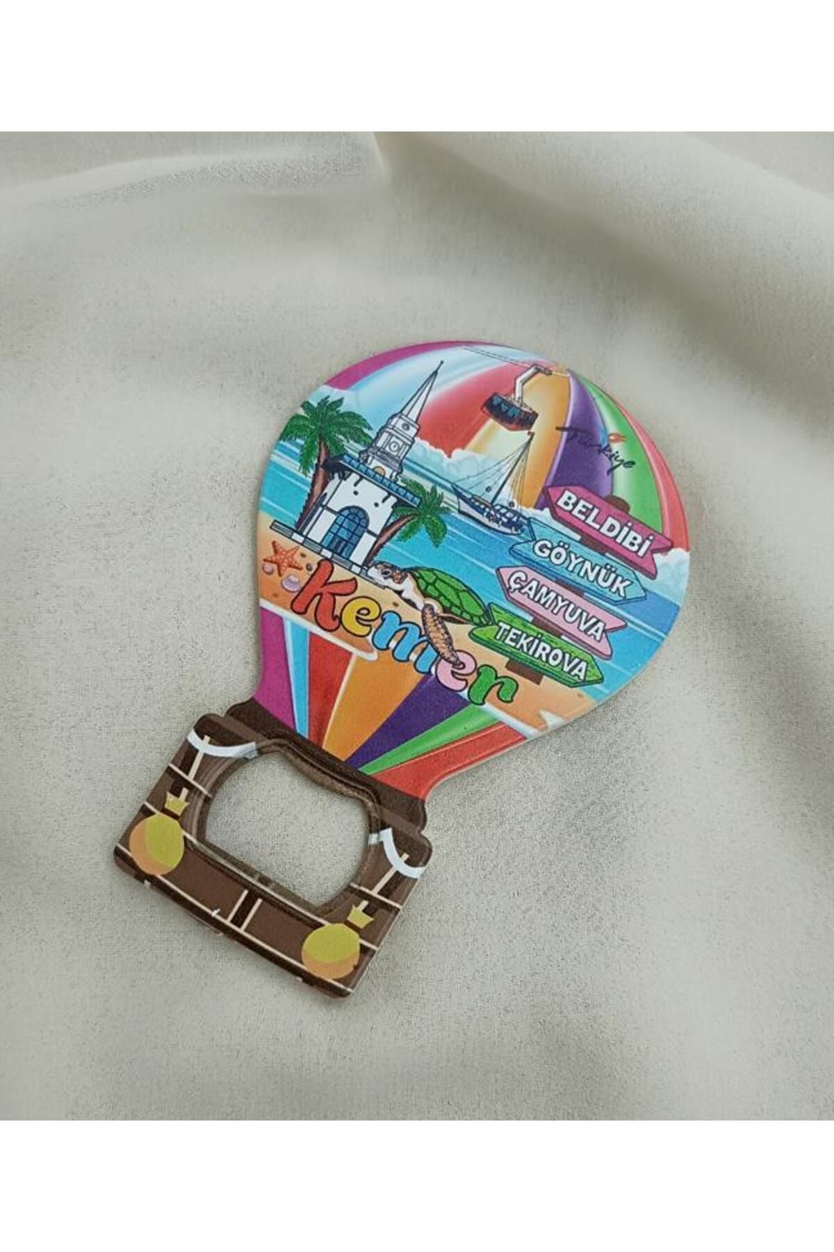 Hd Marketim Magnet Açacak Gazoz Şişe Açacağı Mıknatıslı Buzdolabı Süsü Balon Kaplumbağa Gemi Deniz