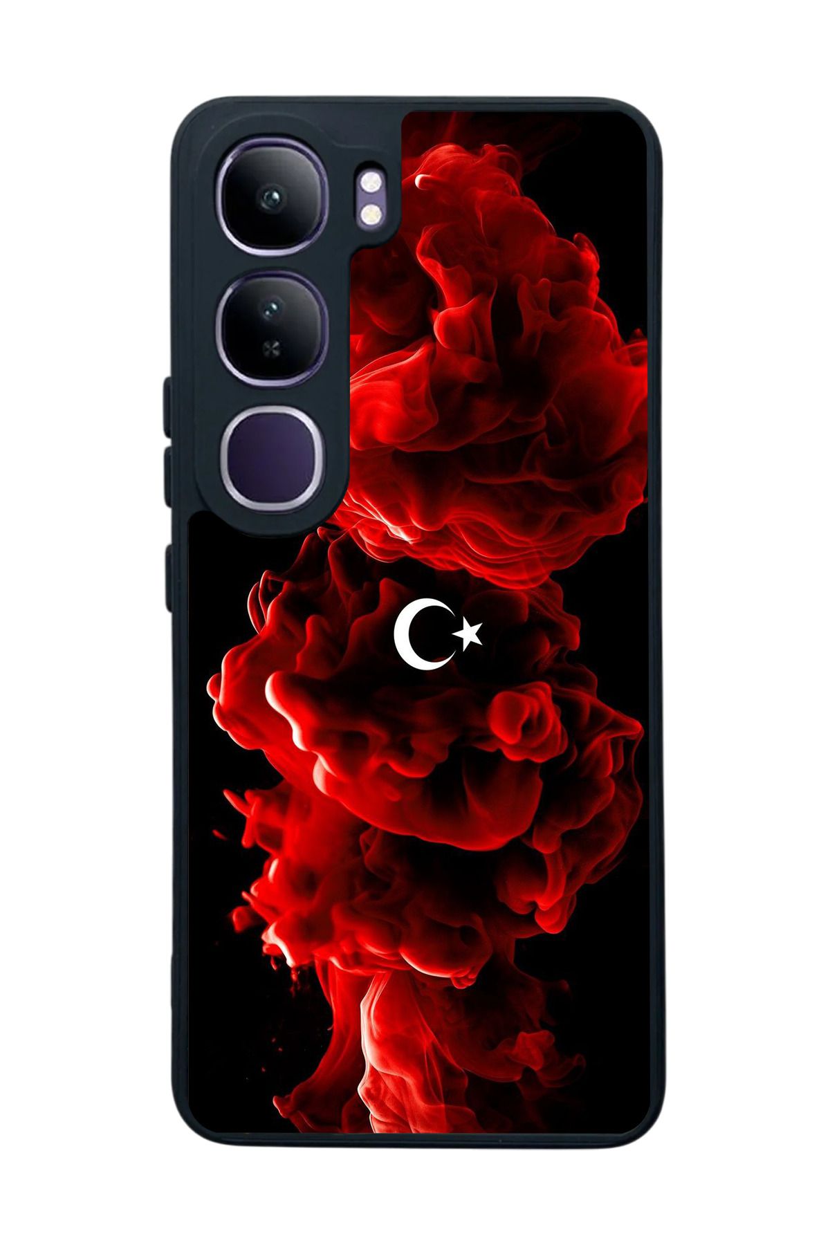 BGAKSESUAR Vivo V40 Lite Uyumlu Mat Siyah Kılıf – Yumuşak Silikon, Koruyucu, Şok Emici Kapak