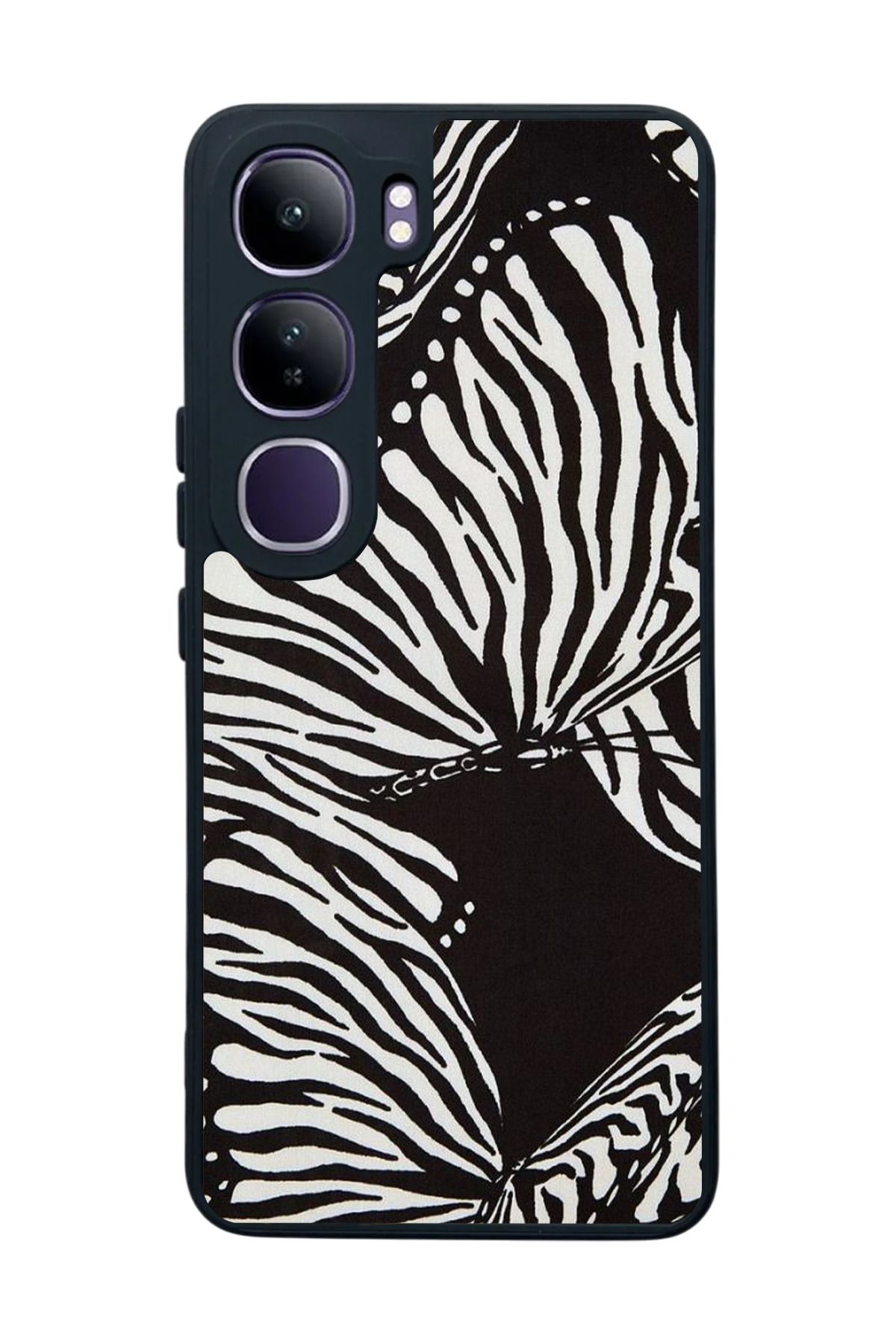 BGAKSESUAR Vivo V40 Lite Uyumlu Mat Siyah Kılıf – Yumuşak Silikon, Koruyucu, Şok Emici Kapak