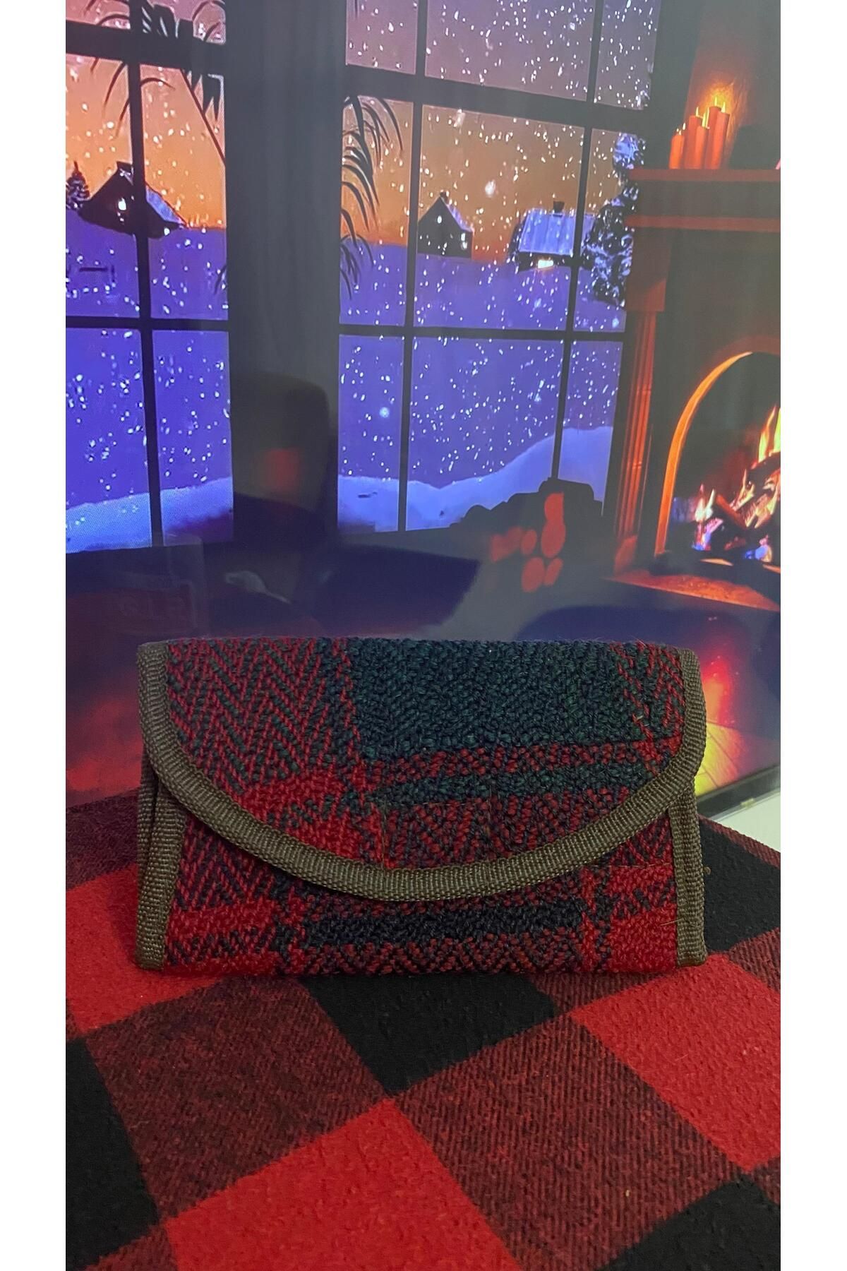 MODA Otantik Kilim Dokuma Cüzdan