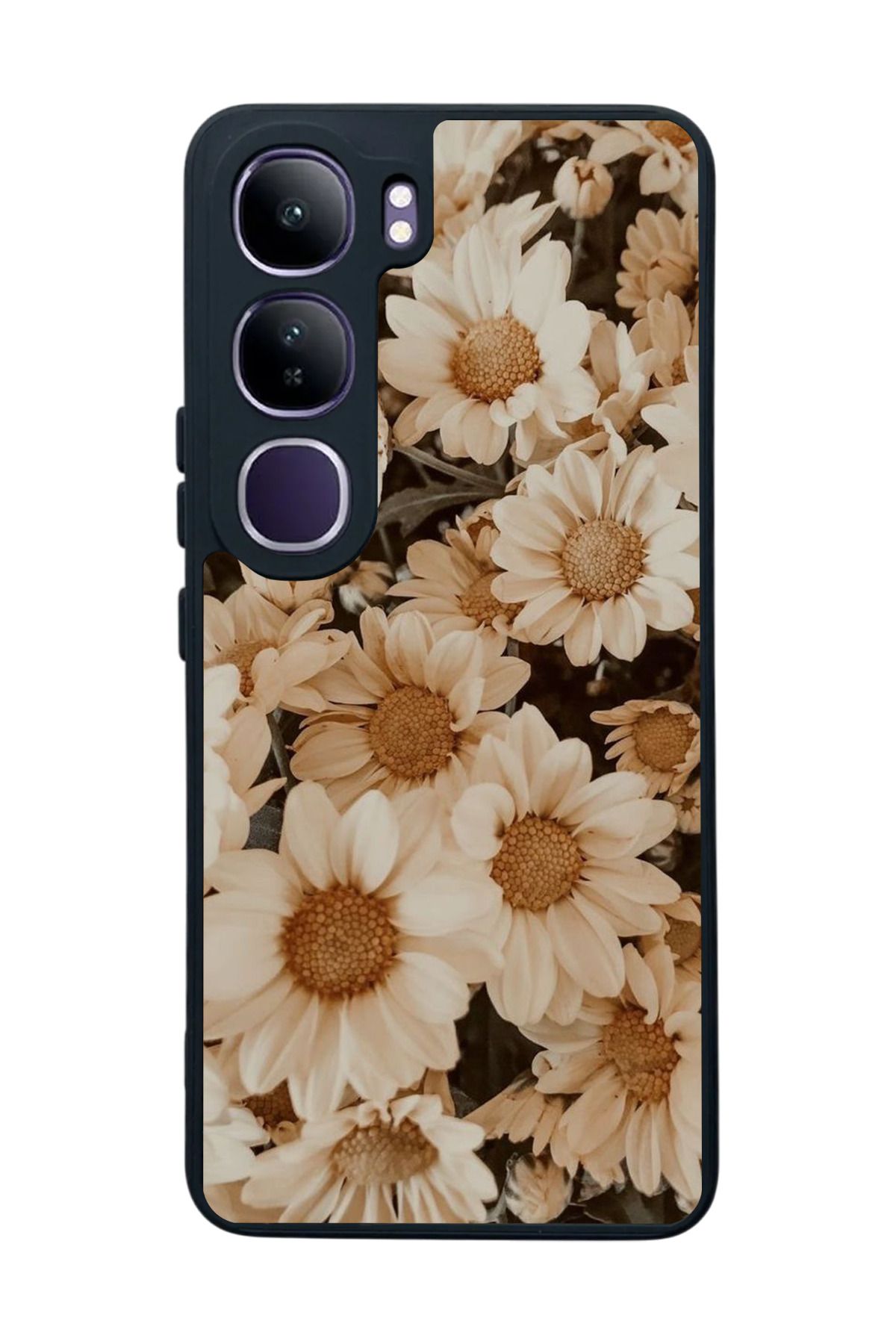BGAKSESUAR Vivo V40 Lite Uyumlu Mat Siyah Kılıf – Yumuşak Silikon, Koruyucu, Şok Emici Kapak
