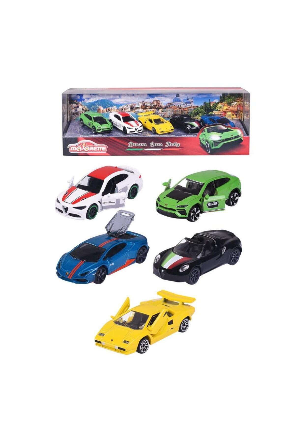 NessiWorld 212053178 Majorette Dream Italy Araba 5 Parça