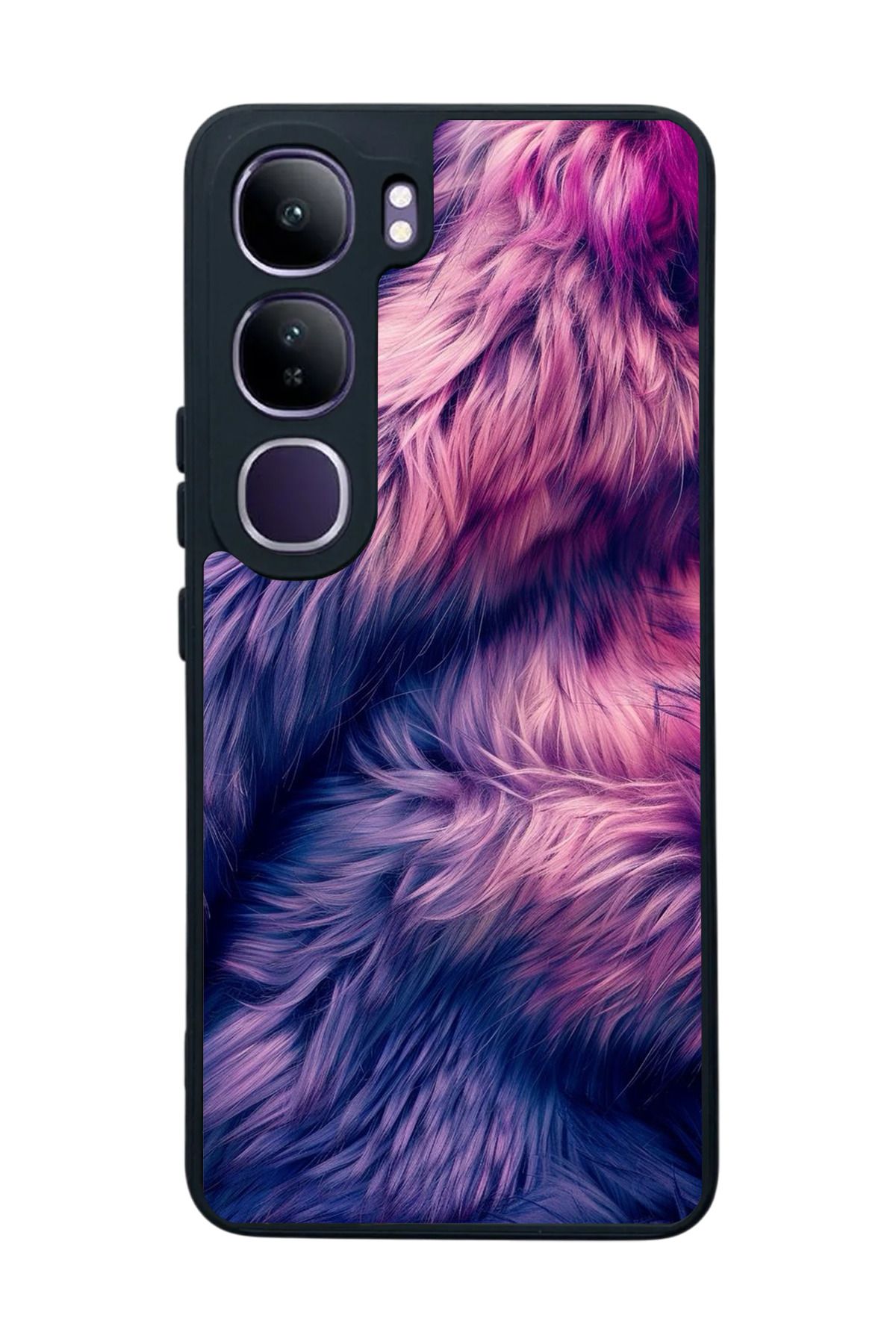 BGAKSESUAR Vivo V40 Lite Uyumlu Mat Siyah Kılıf – Yumuşak Silikon, Koruyucu, Şok Emici Kapak