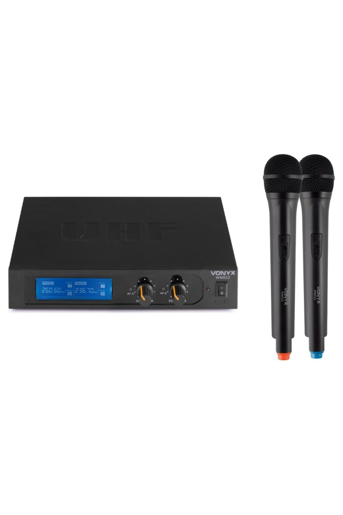 VONYX-Set of 2 Vonyx WM522 wireless microphones 2