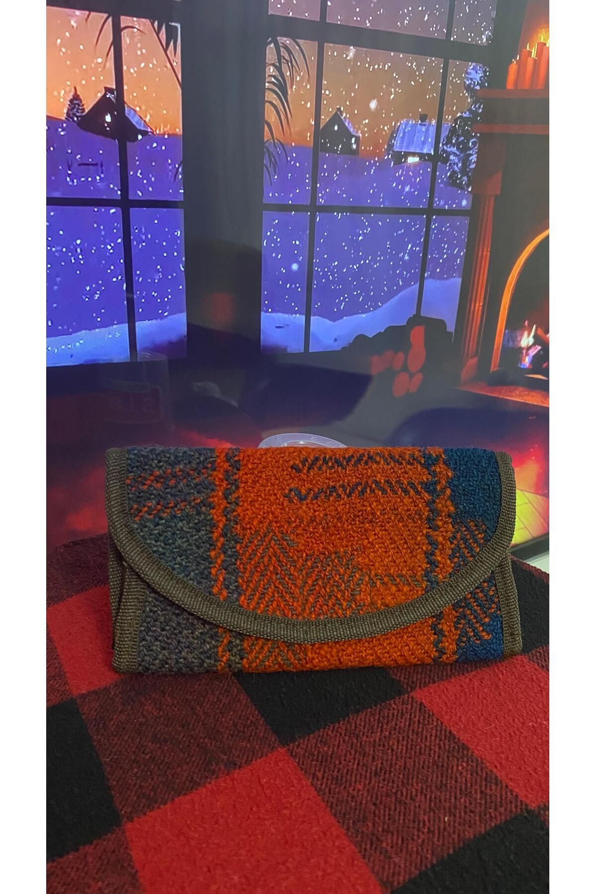 MODA Otantik Kilim Dokuma Cüzdan