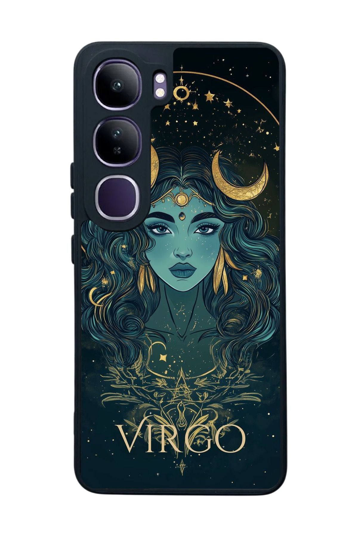 BGAKSESUAR Vivo V40 Lite Uyumlu Mat Siyah Kılıf – Yumuşak Silikon, Koruyucu, Şok Emici Kapak