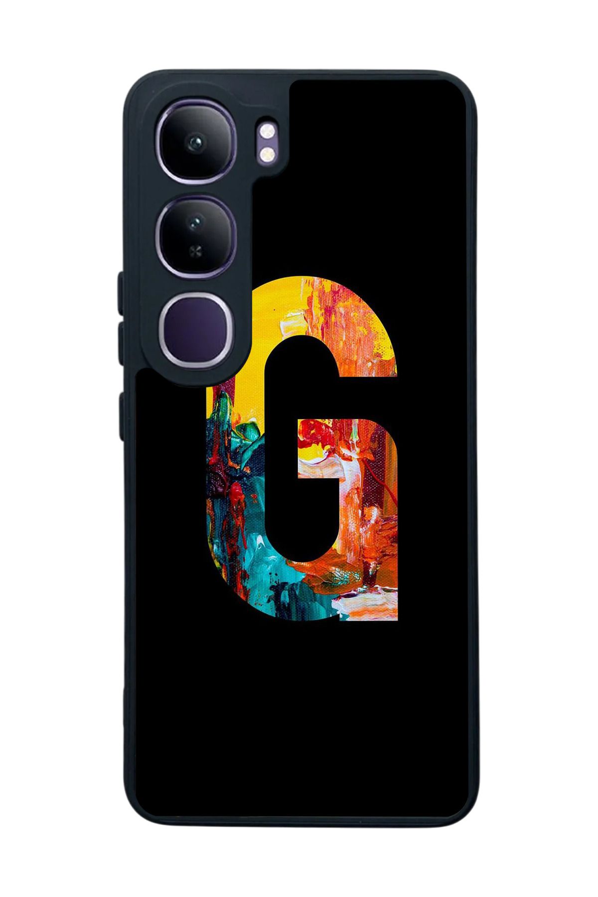 BGAKSESUAR Vivo V40 Lite Uyumlu Mat Siyah Kılıf – Yumuşak Silikon, Koruyucu, Şok Emici Kapak