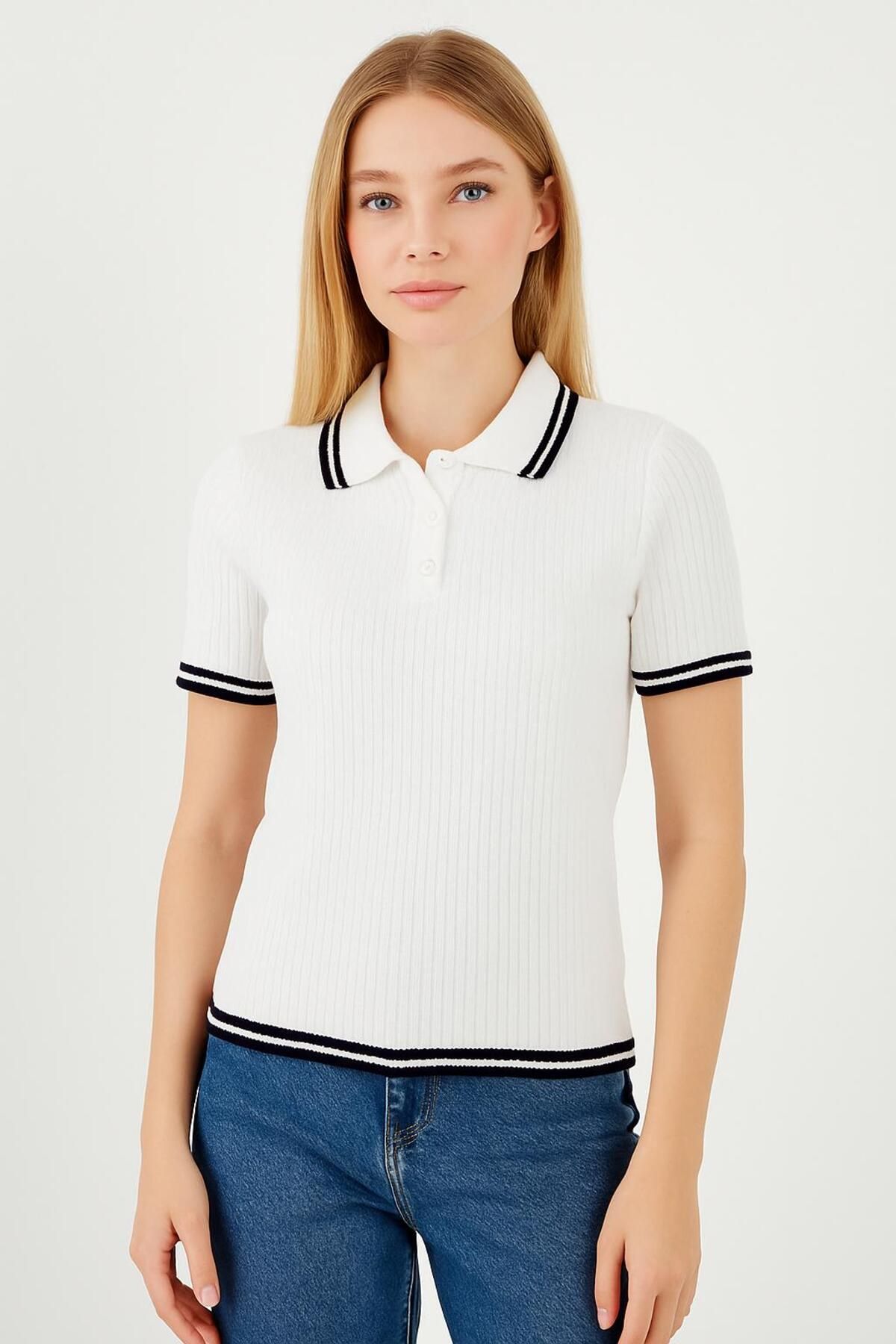 Butik Polo Yaka Crop