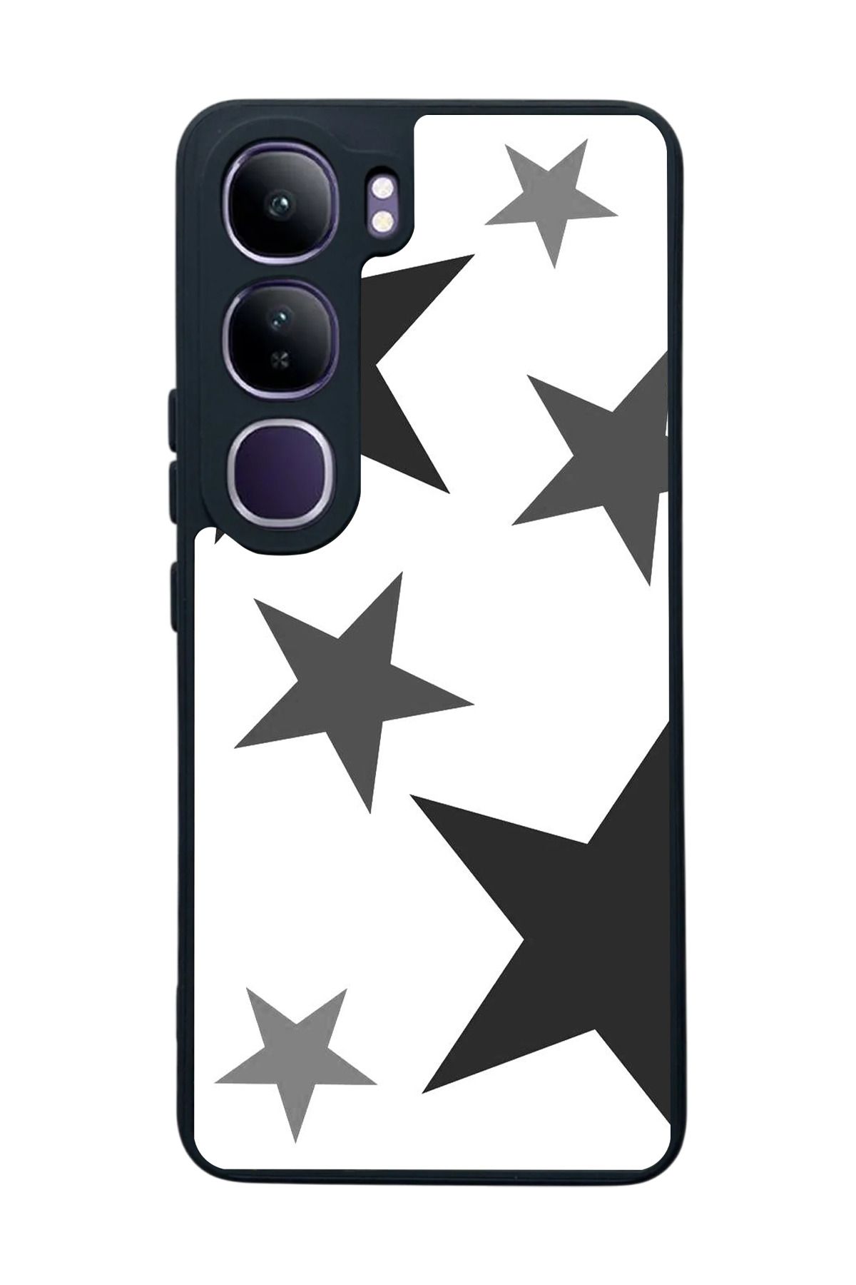 BGAKSESUAR Vivo V40 Lite Uyumlu Mat Siyah Kılıf – Yumuşak Silikon, Koruyucu, Şok Emici Kapak