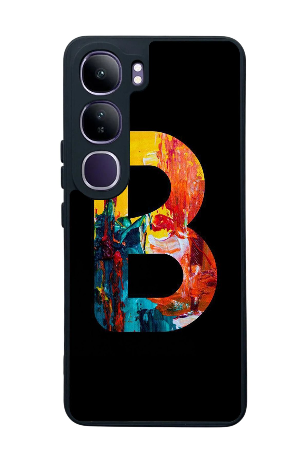 BGAKSESUAR Vivo V40 Lite Uyumlu Mat Siyah Kılıf – Yumuşak Silikon, Koruyucu, Şok Emici Kapak
