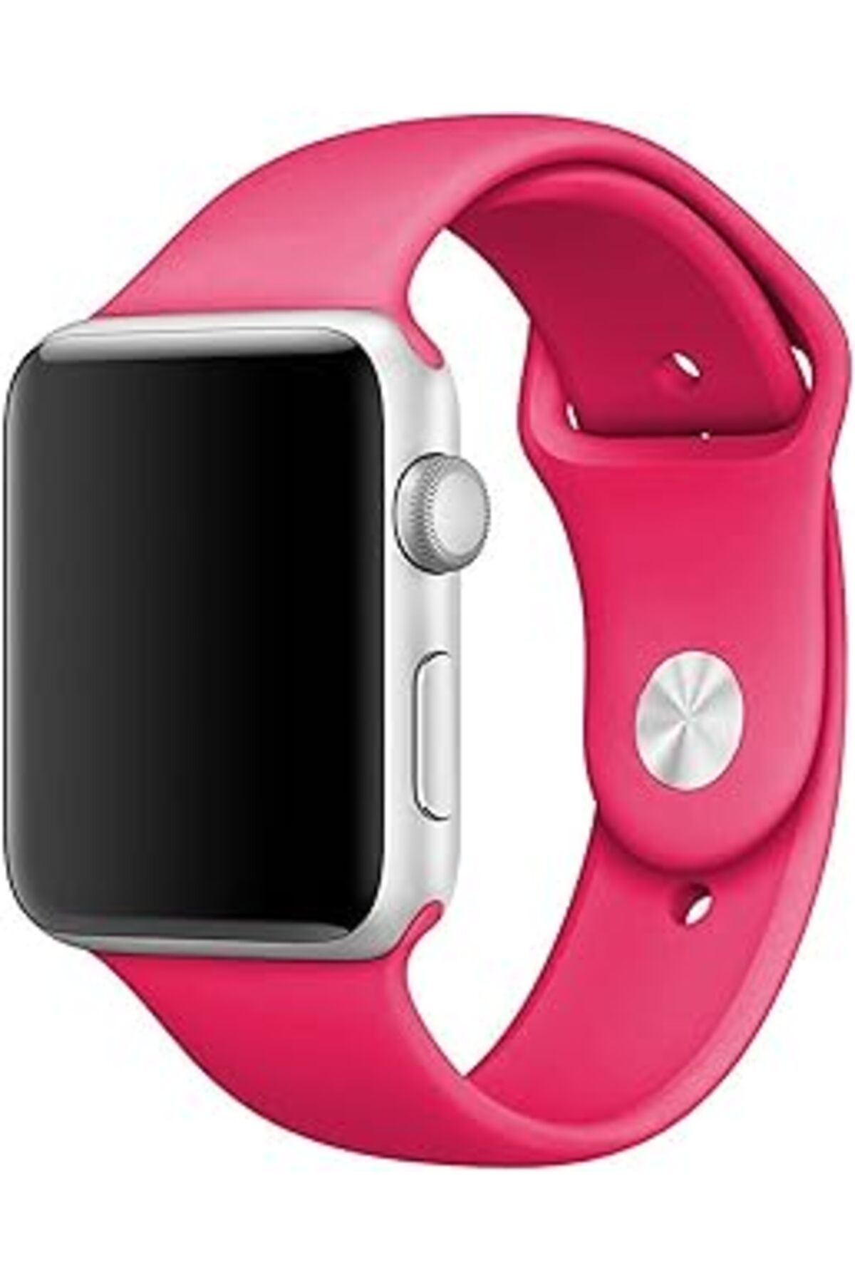 Pazarcan Microsonic Apple Watch 42Mm Kordon Activeflex Wristband (Apple Watch Series 1 42Mm Ile Uyumlu Kordo