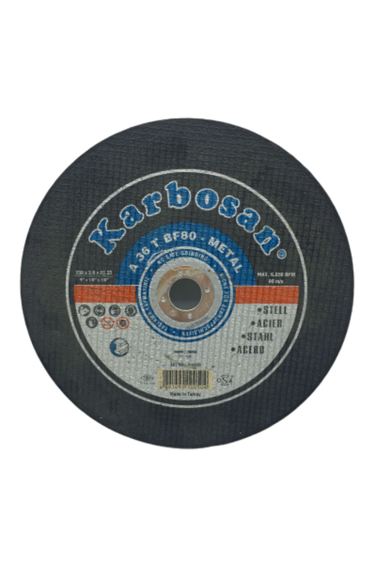 POEBGO FAMİLY'S METAL KESİCİ DİSK 230MMX3.0X22 (5162)