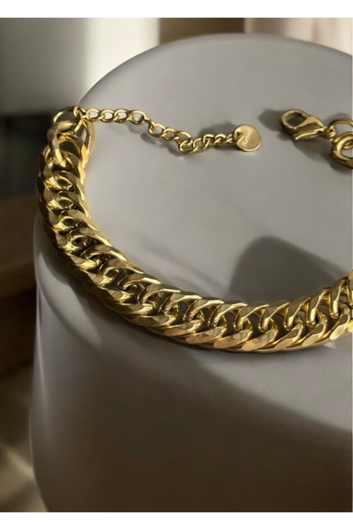 İNN JEWELLERY Çelik Bileklik Kararmaz Antialerjik Zincir Figürlü (2 Yıl İthalatçı Garantili)