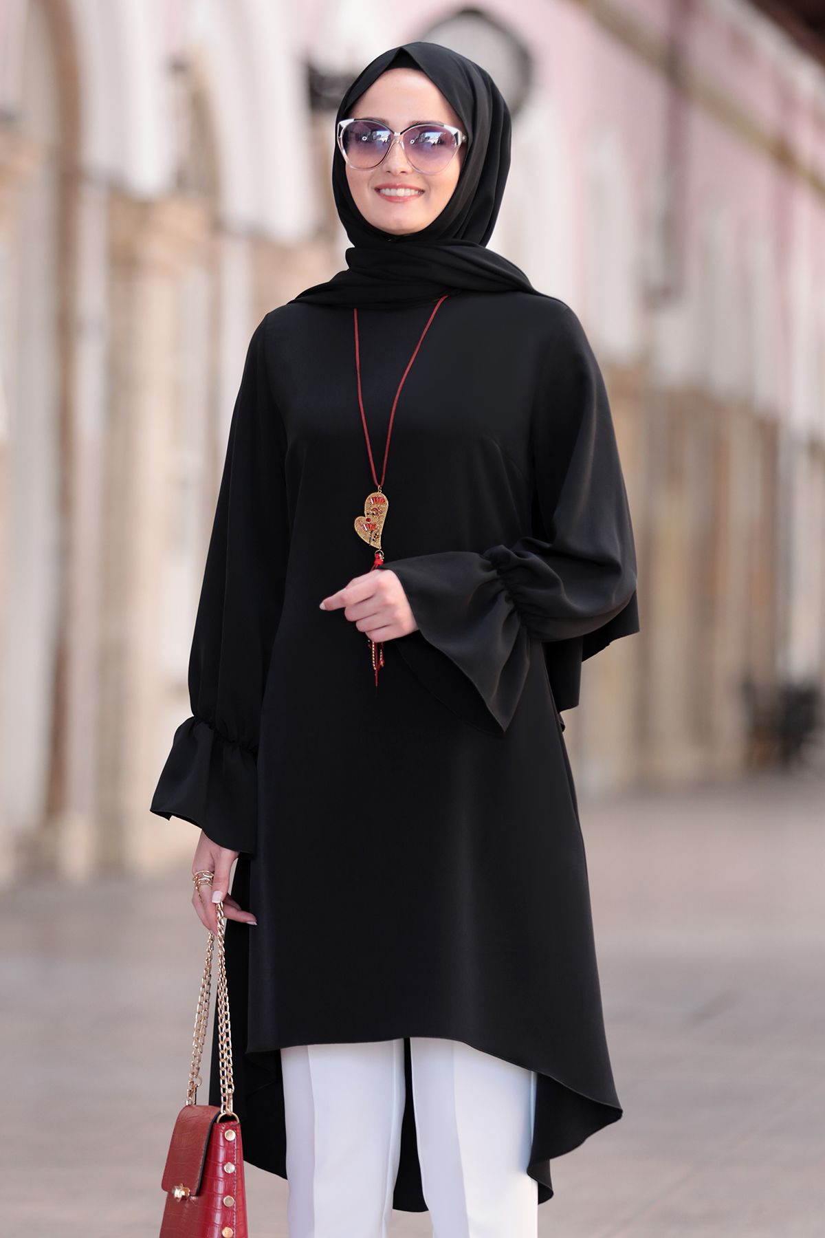 Raika Moda Leman Büyük Beden Tesettür Tunik