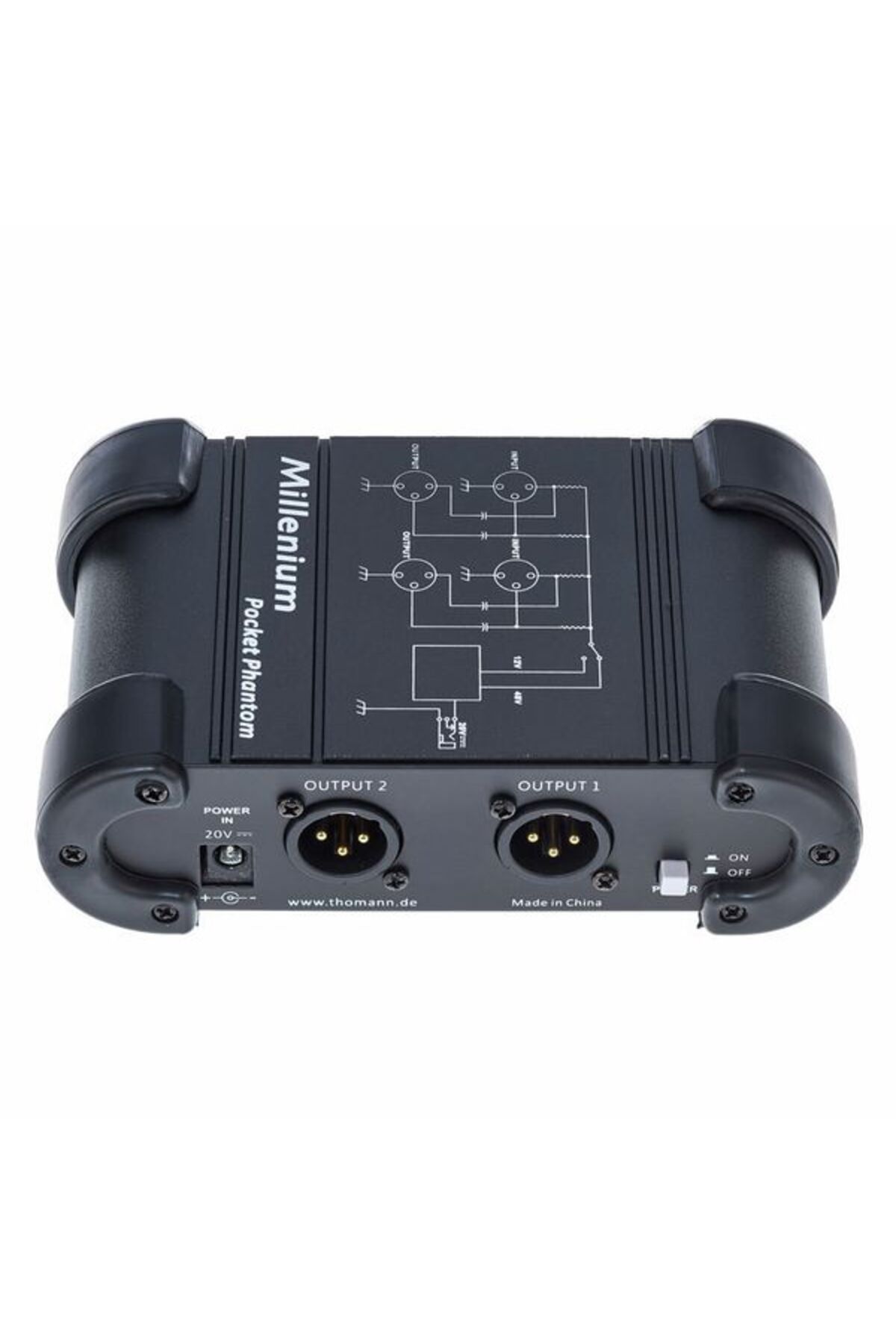 Millenium-Phantom Power Millenium Pocket Power Supply 2