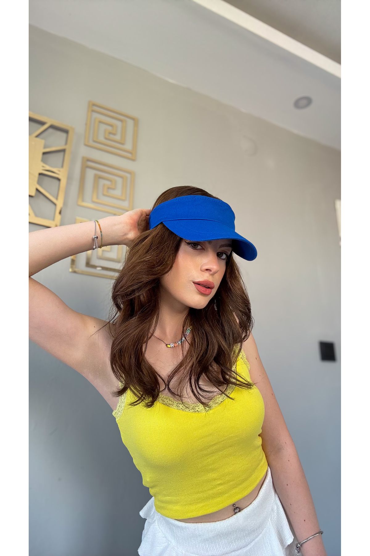 FASİON Uv Koruyuculu Unisex Siperlikli Tenisci Şapka