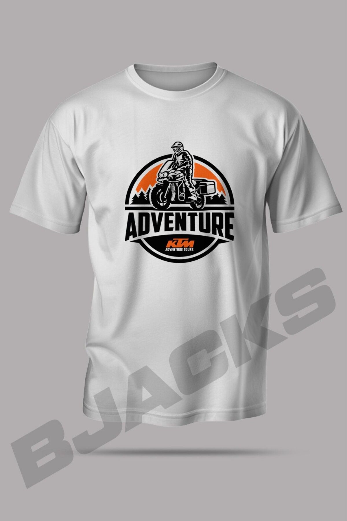 BJACKS KTM Adventure Yaşam Tarzı Tutkunlarına Özel Premium Tişört