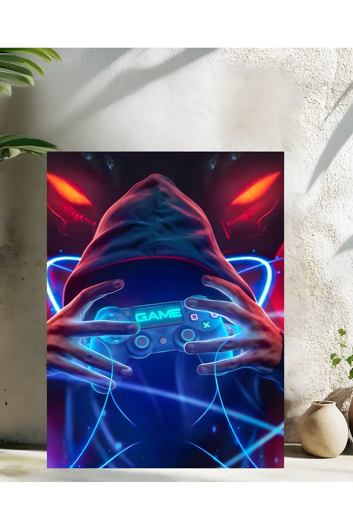 Levhane Gamer Duvar Yazıları – Oyuncu Ruhuna Özel Metal Tablo