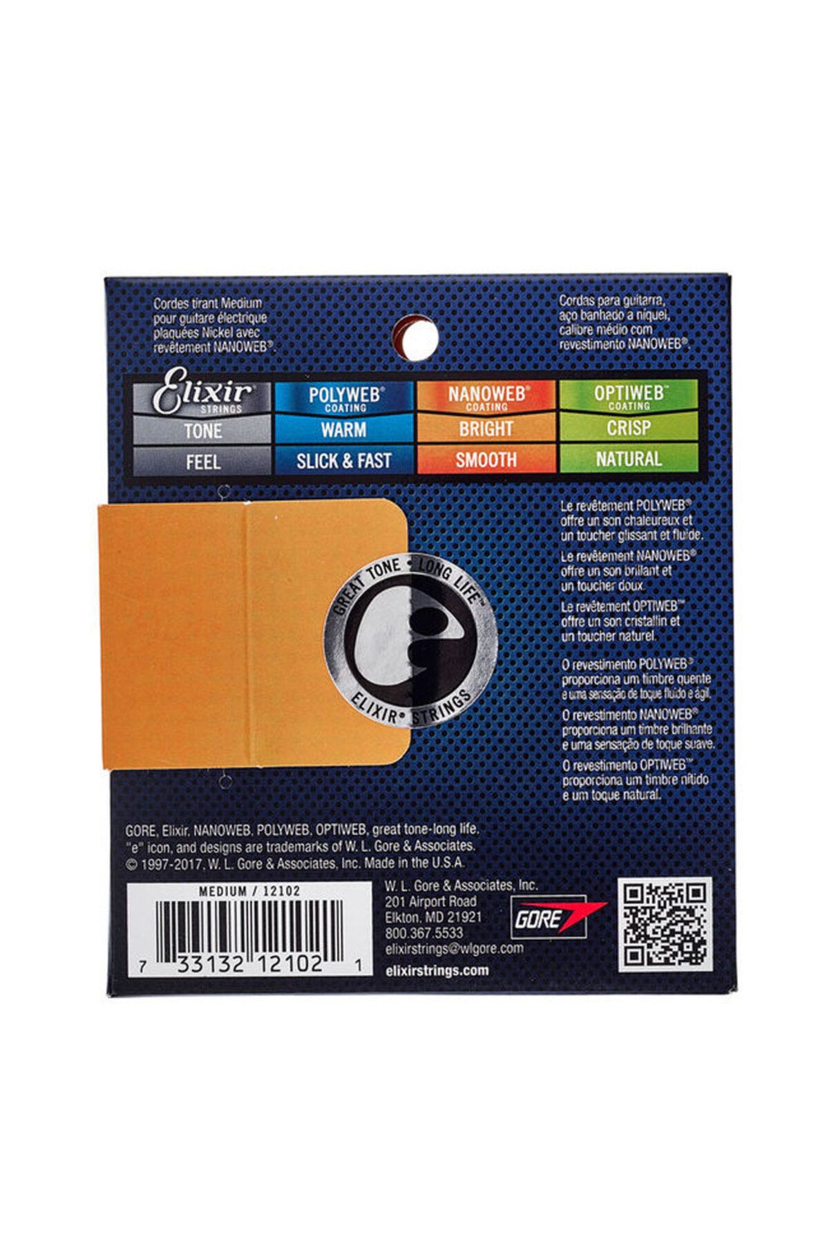 Elixir-Corzi chitara electrica Elixir Nanoweb Medium 2
