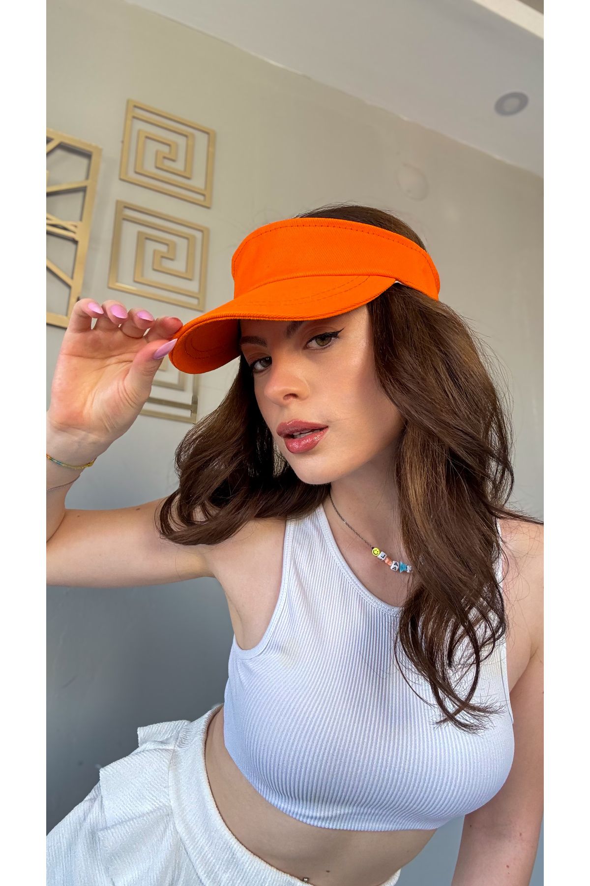 FASİON Uv Koruyuculu Unisex Siperlikli Tenisci Şapka
