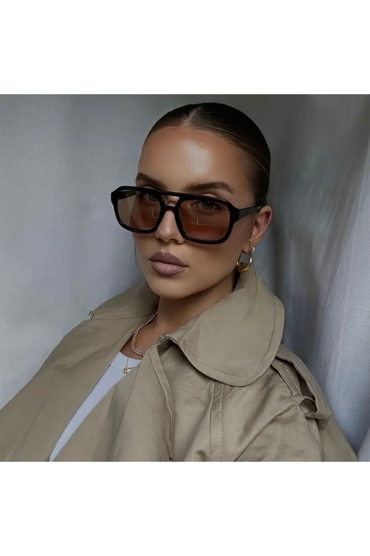 Accessories Vanilla Avenue 2025 Moda Unisex Büyük Çerçeve Aksesuar Gözlük