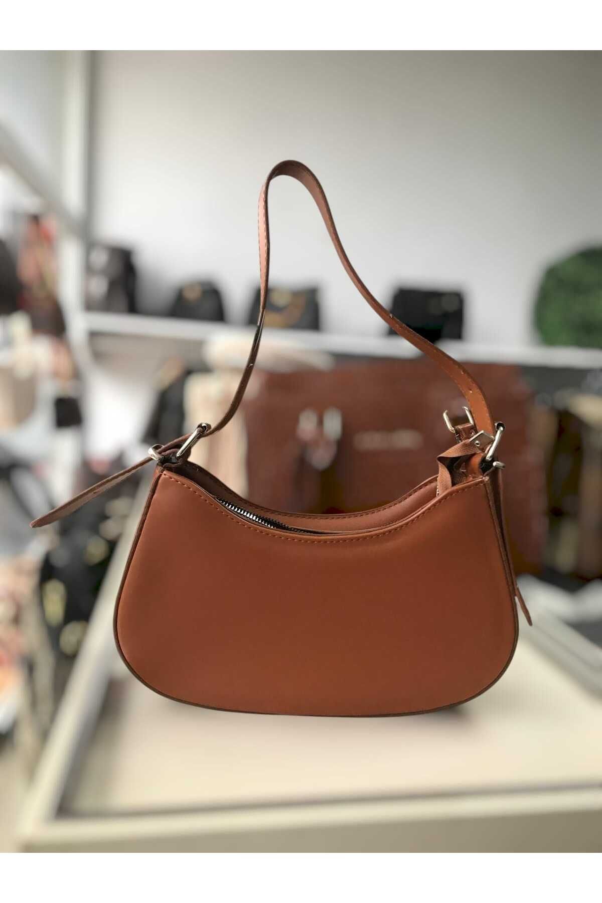 Zihni Leatherwork KADIN KÜÇÜK BOY DÜZ DERİ ÇANTA