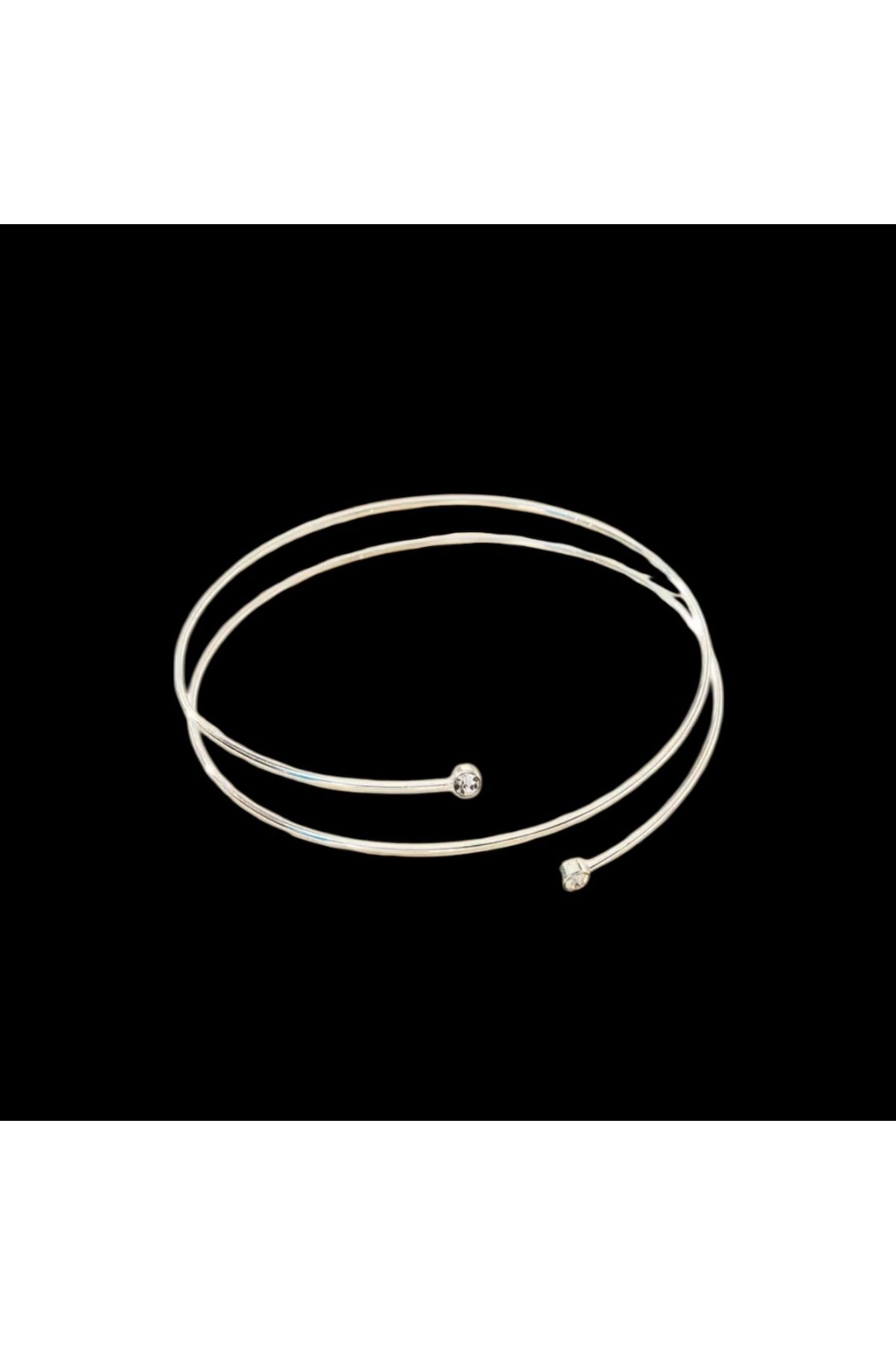 Sevilgülgünfinecrafts ARM CUFF TAŞLI ÇİFT KAT PAZU BİLEKLİĞİ