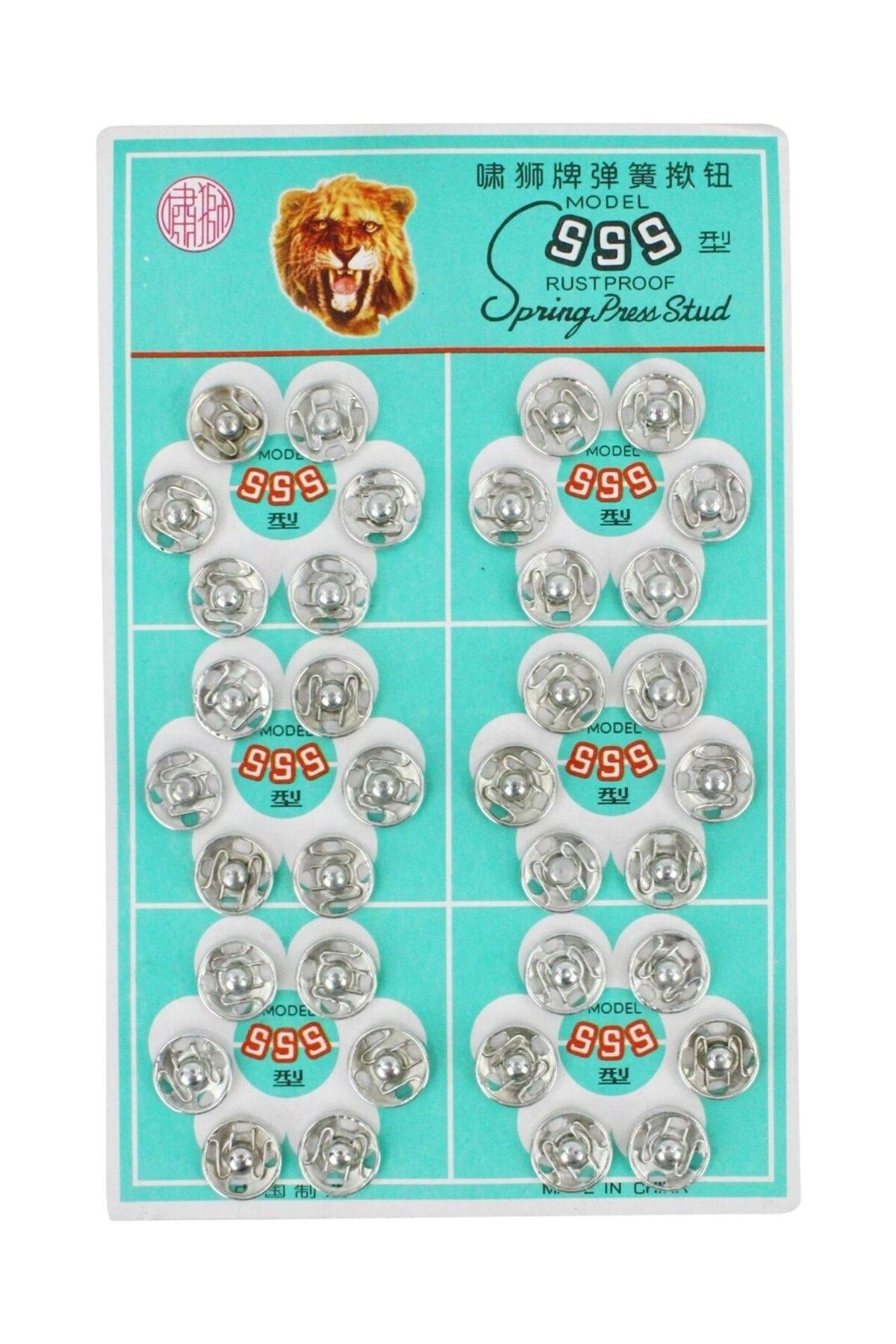 Modafiks Çıt Çıt 999 Model Metal 36'lı 9 mm