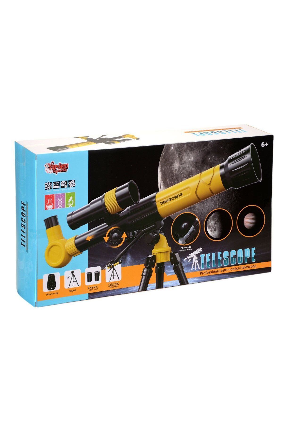 Aymir Ticaret KM-1001-2 Profesyonel Telefon Bağlanabilir Teleskop -Vardem