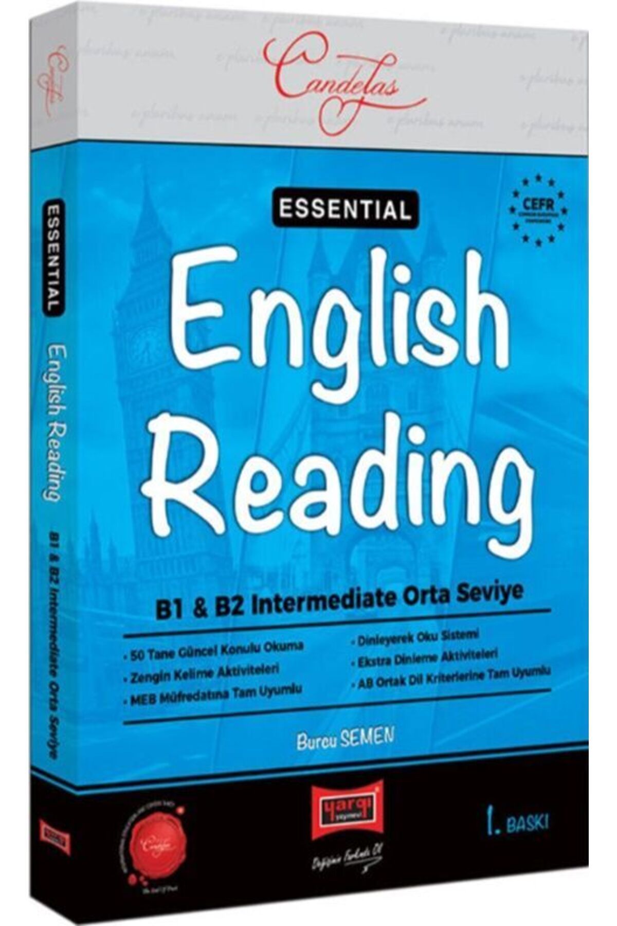 Yargı Yayınları Yargı Yayınları Essential English Reading B1 B2 Intermediate Orta Seviye