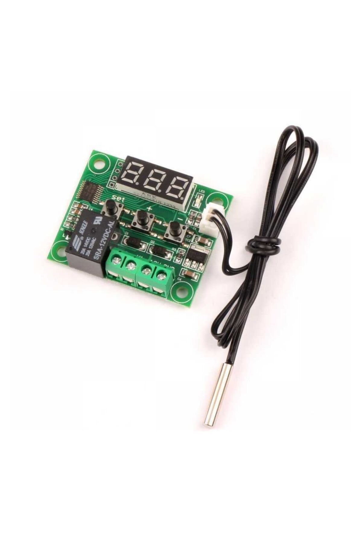 Fapatech Röle Çıkışlı Dijital Termostat, Sıcaklık Kontrol Kartı - W1209