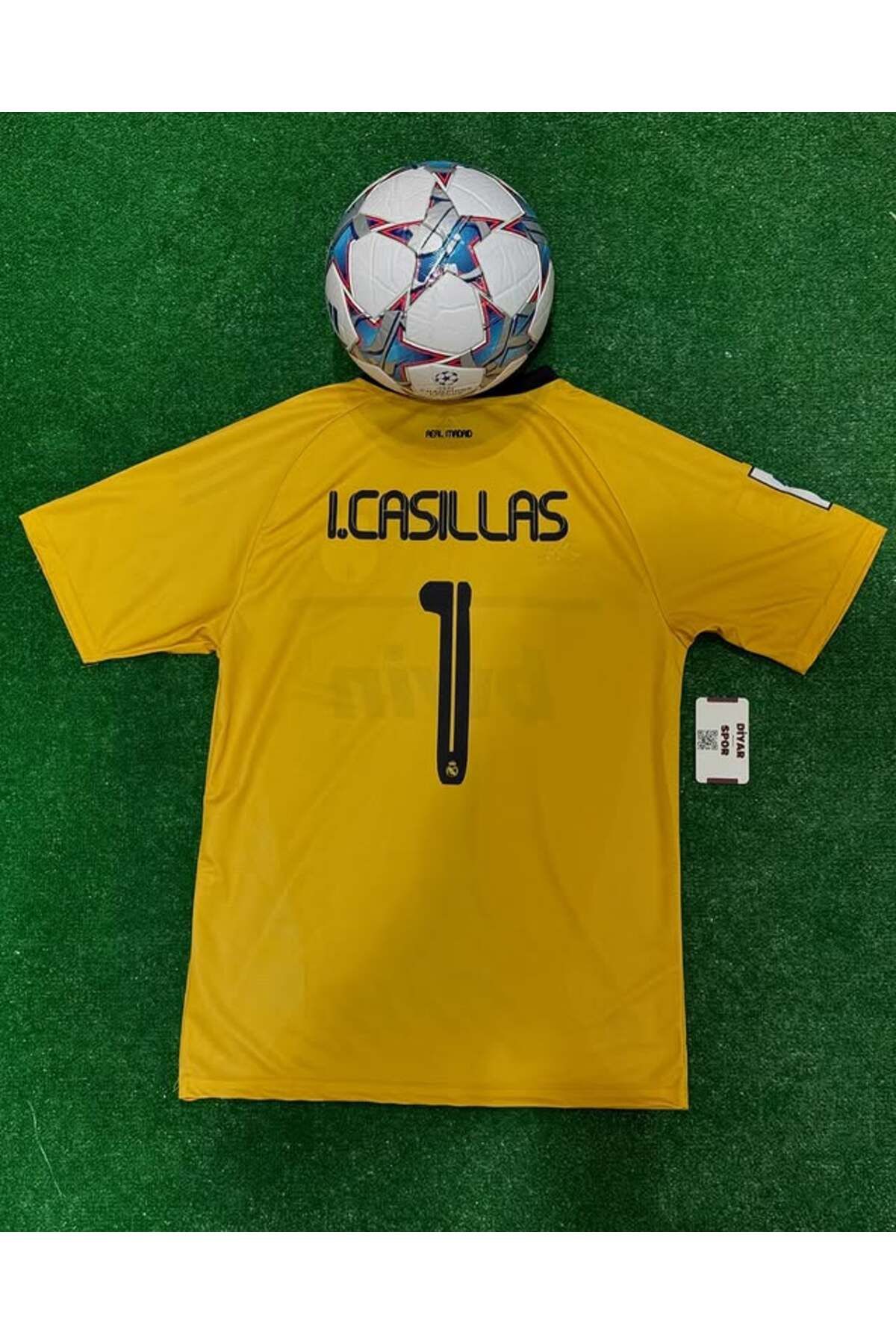 Lion Spor İker Casillas 2011-12 Sezonu R.Madrid Nostalji Kısa Kollu Retro Kaleci Forması