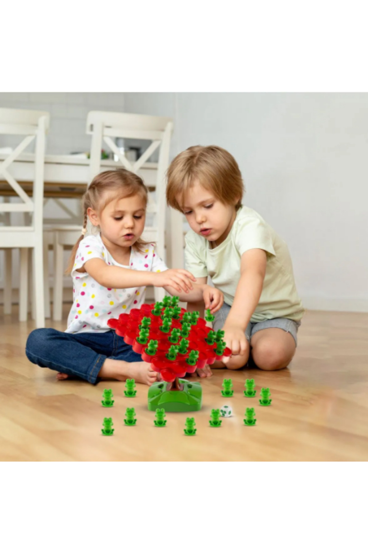 İntelliGames-Frog Balance Parent Child Interaction Game Educational Toy,Frog Balance Development Game 7