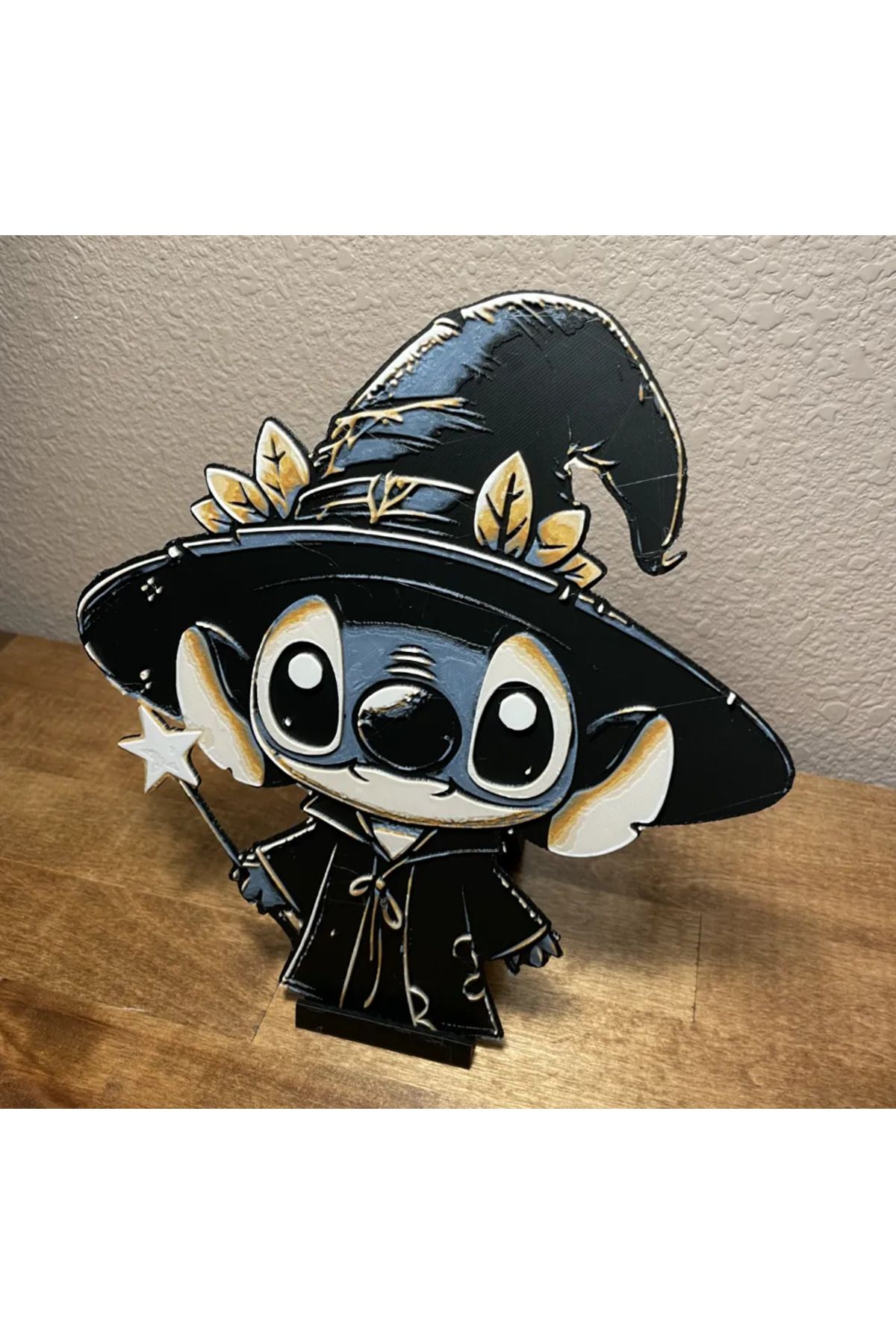 Modellio3D Sevimli Büyücü Stitch Poster