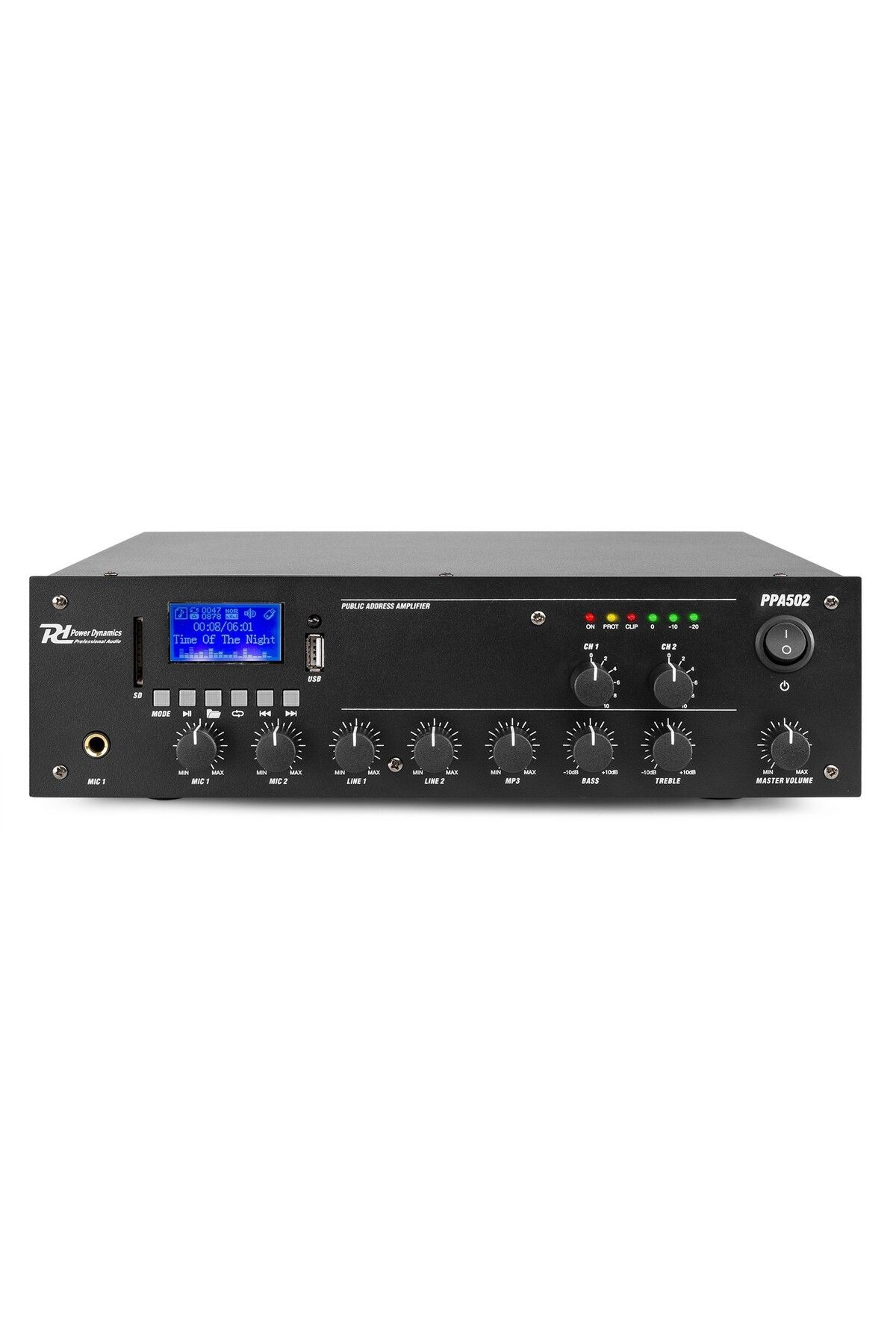 POWER DYNAMICS-Amplificator Power Dynamics PPA502, 2 zone, 50W RMS 5