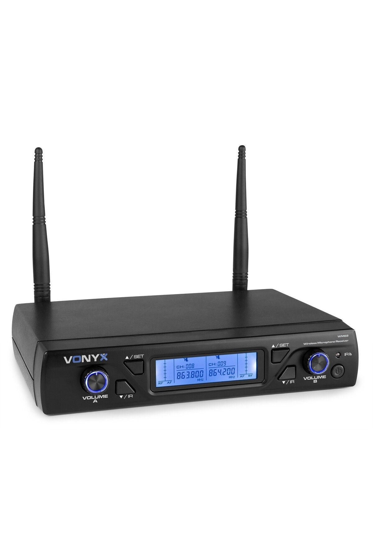 VONYX-Vonyx WM62B wireless headset and lavalier microphone set 4